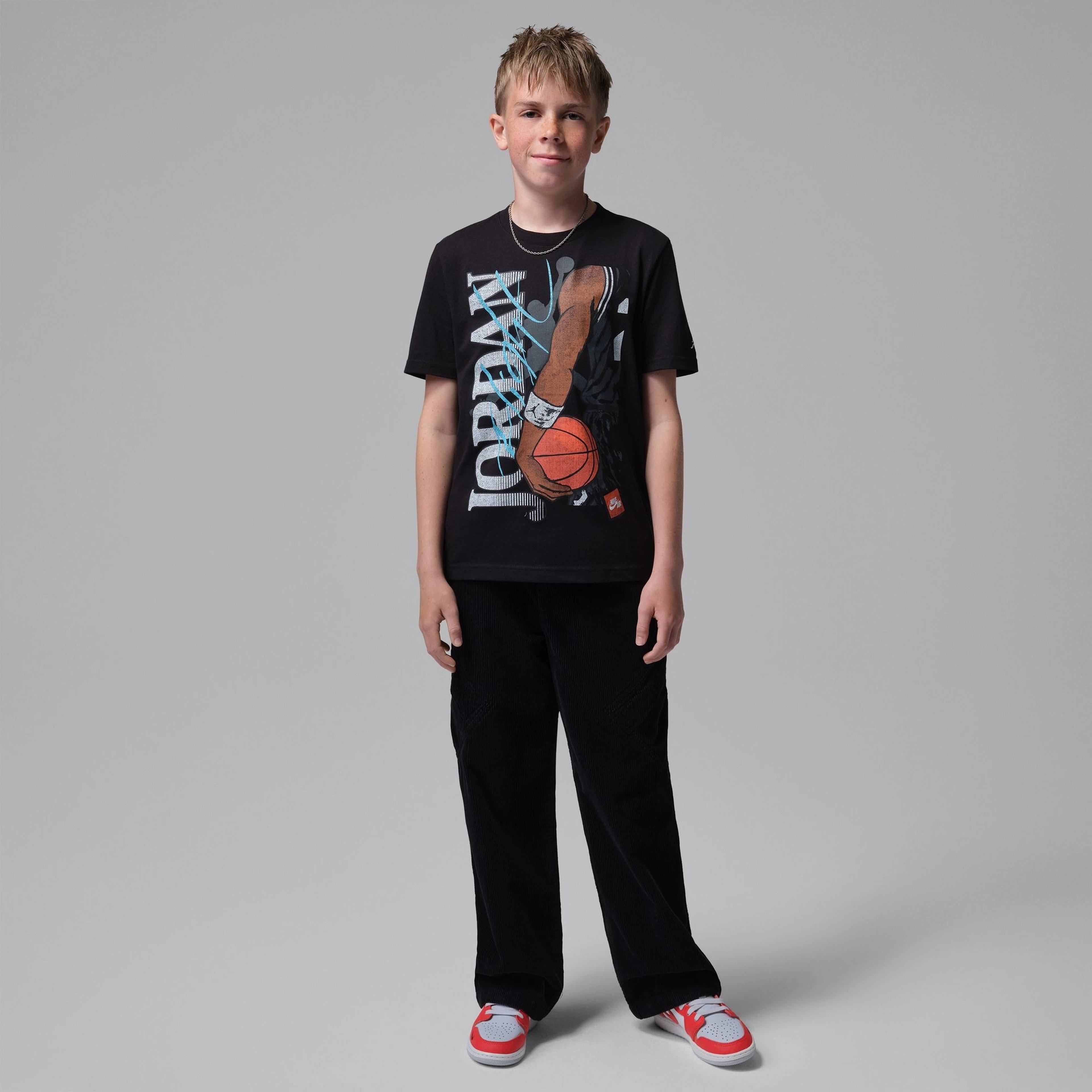 Nike Jdb Jm Hip Rest Ss Çocuk Tişört