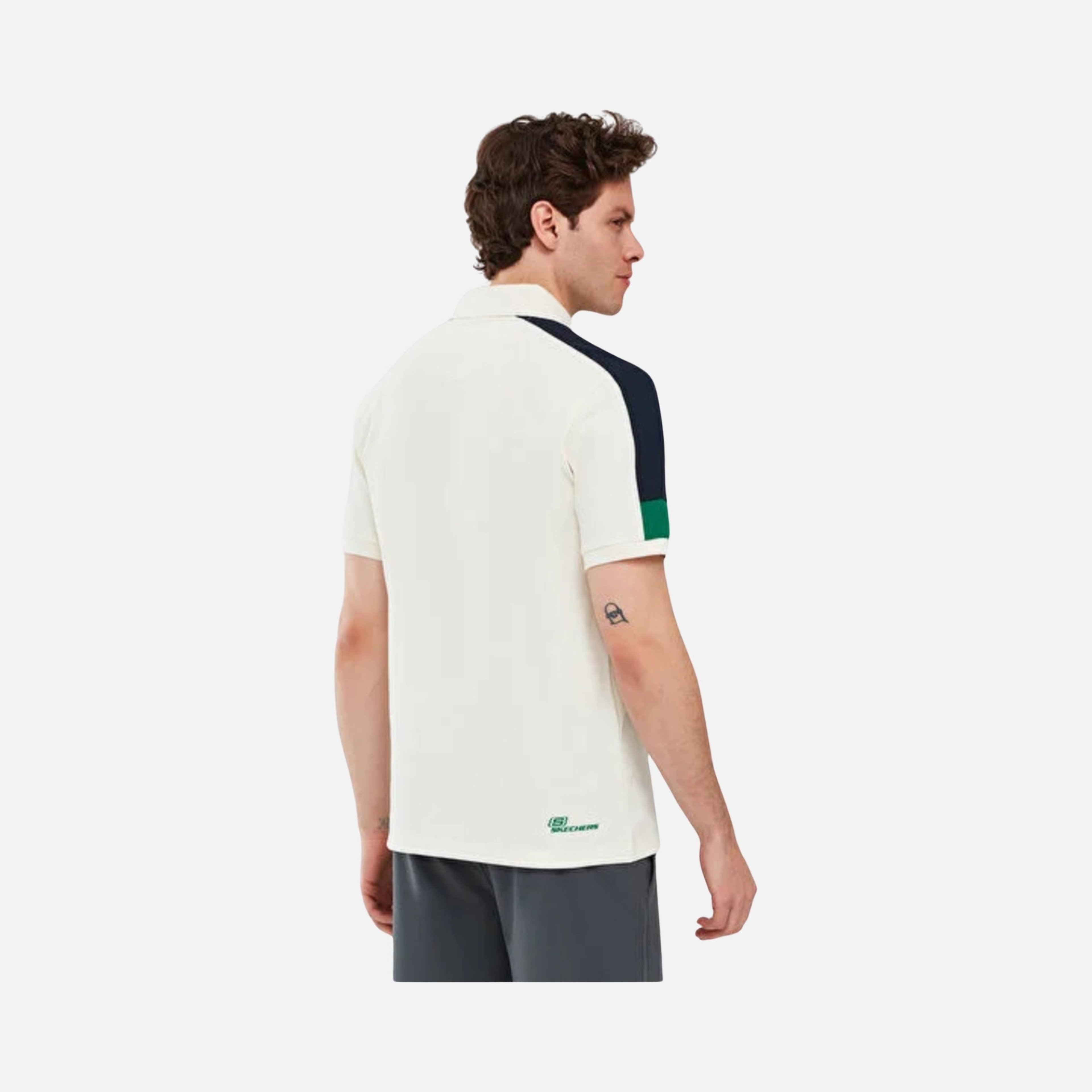 Skechers Colorblock Erkek Polo Tişört