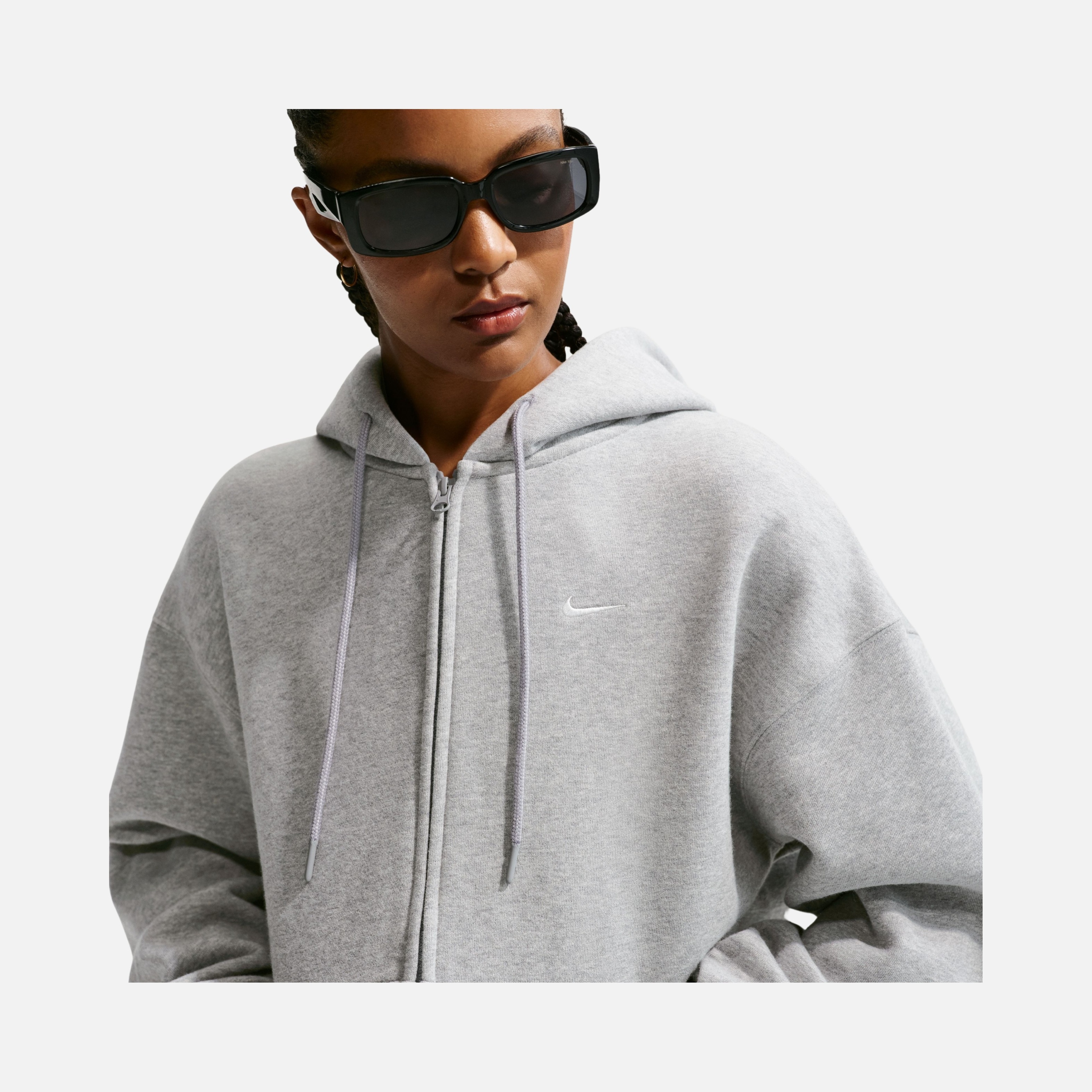 Nike Studio Fleece Medium Weight Oversized Full-Zip Kadın Ceket