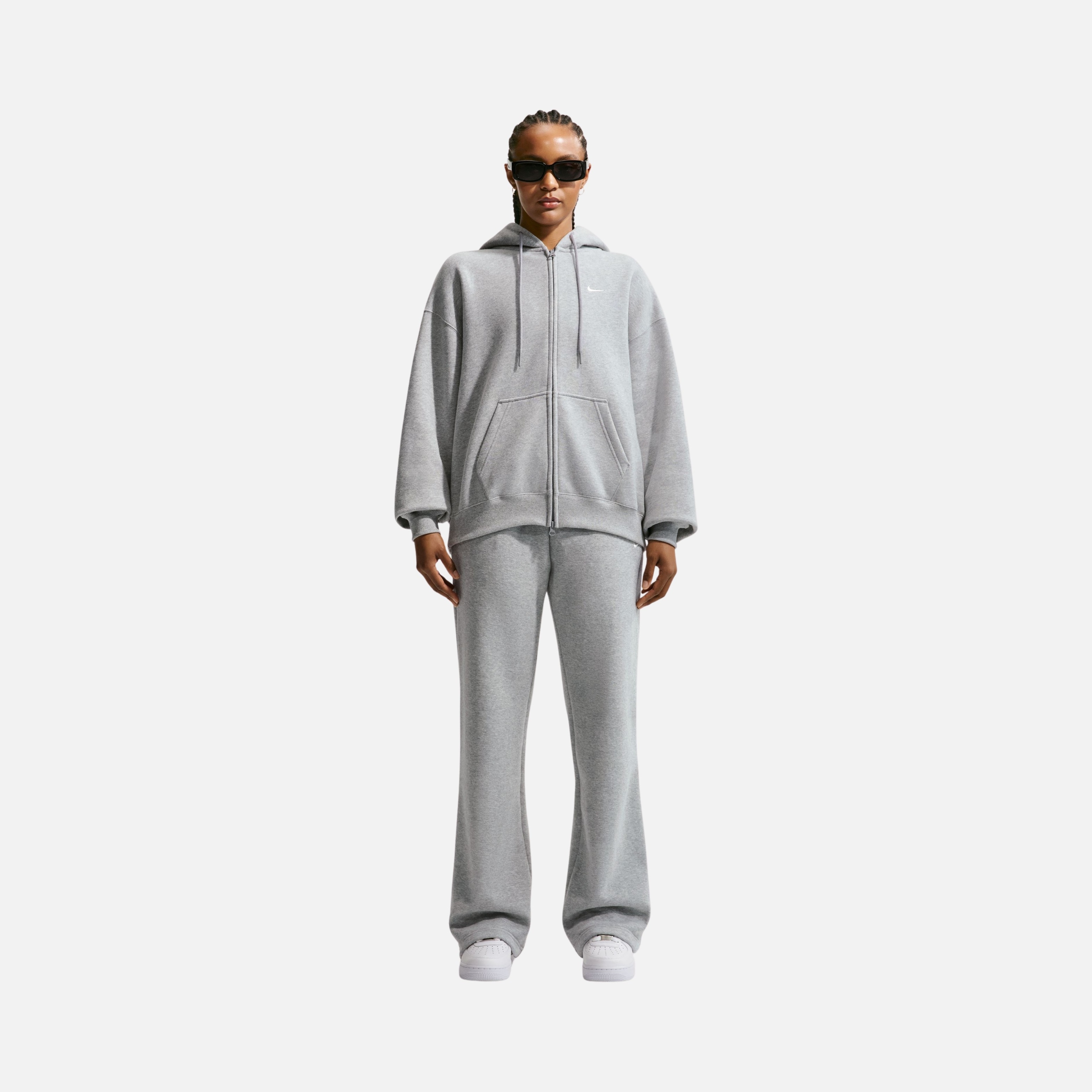 Nike Studio Fleece Medium Weight Oversized Full-Zip Kadın Ceket