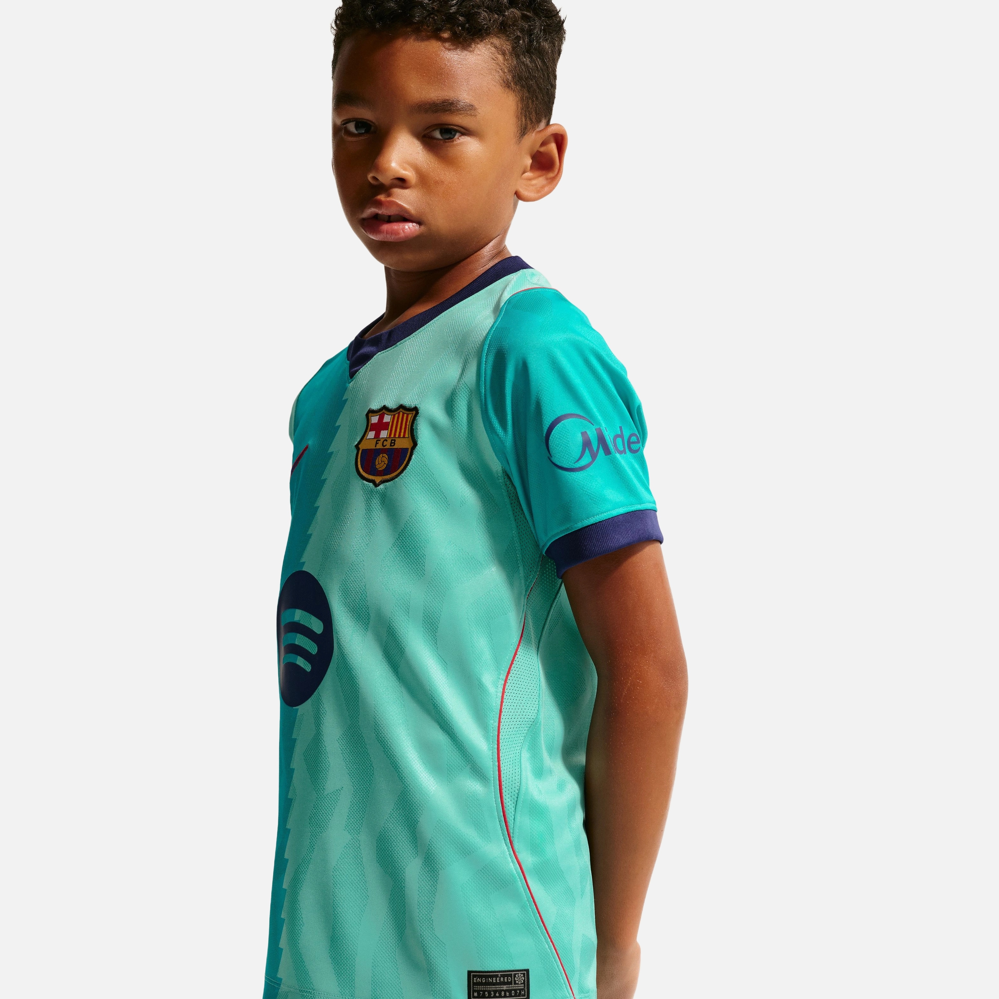 Nike FC Barcelona 26/27 Dri-FIT Stadium Üçüncü Çocuk Forma
