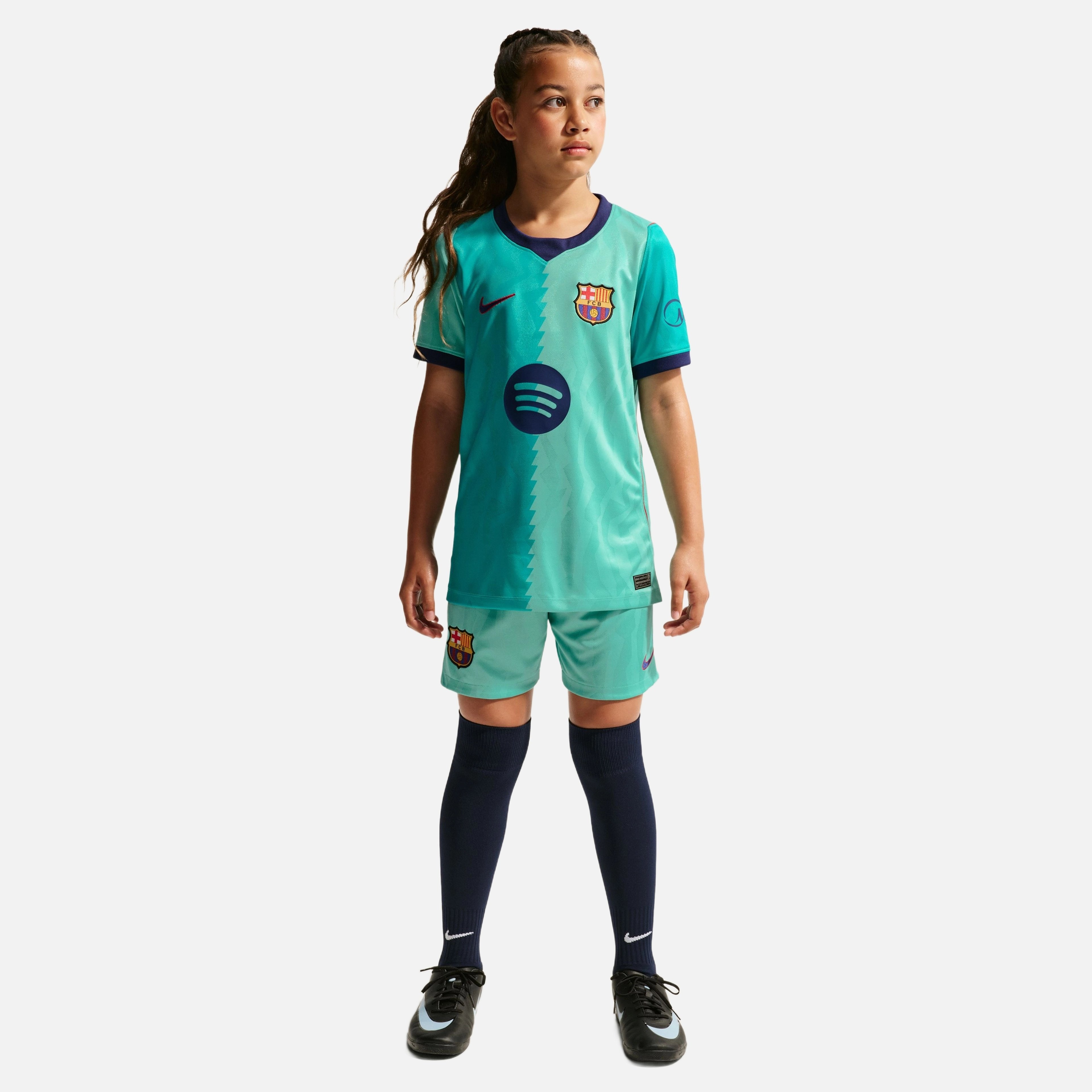 Nike FC Barcelona 26/27 Dri-FIT Stadium Üçüncü Çocuk Forma