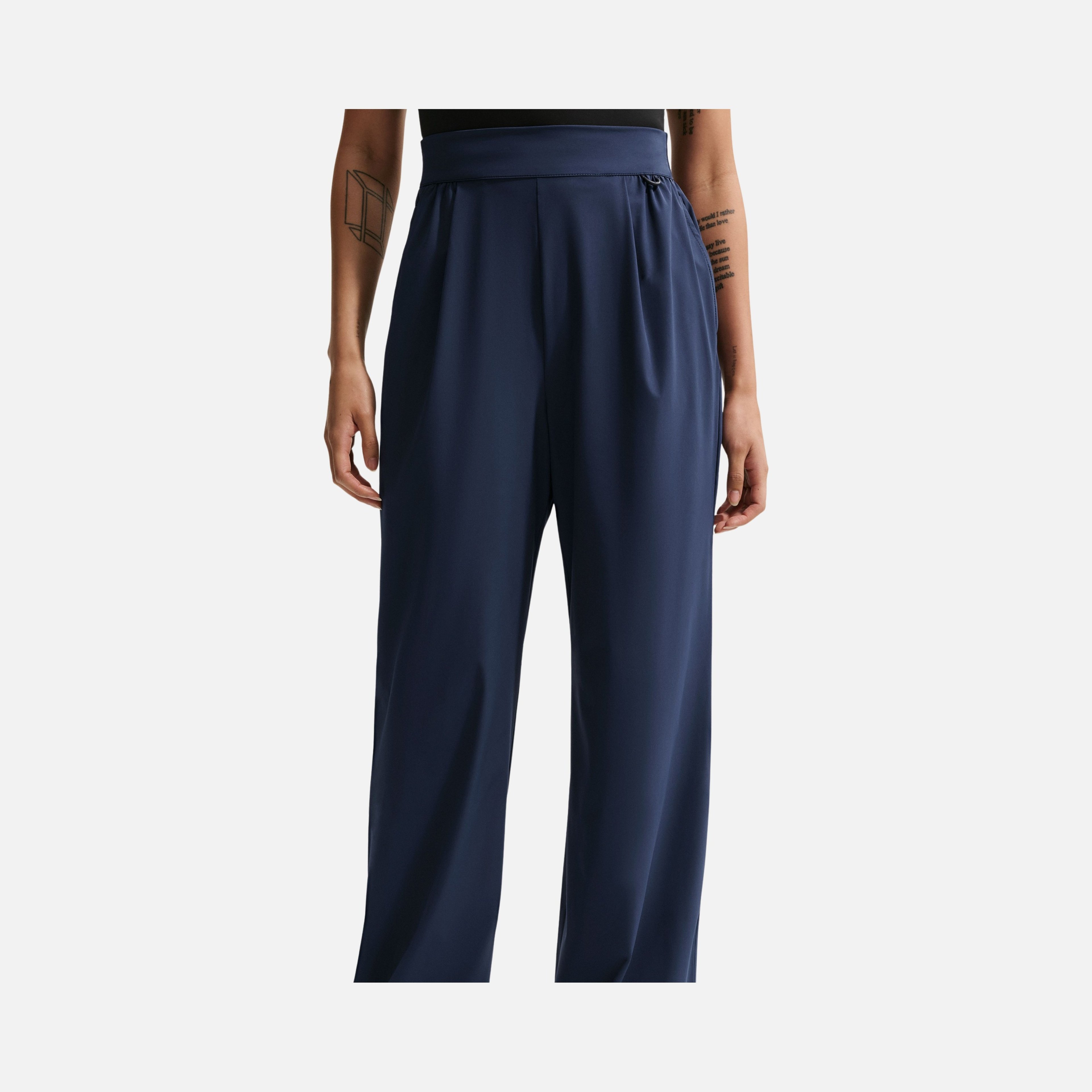 Nike 24.7 Dri-Fit Heritage High Waisted Wide Leg Training Kadın Pantolon