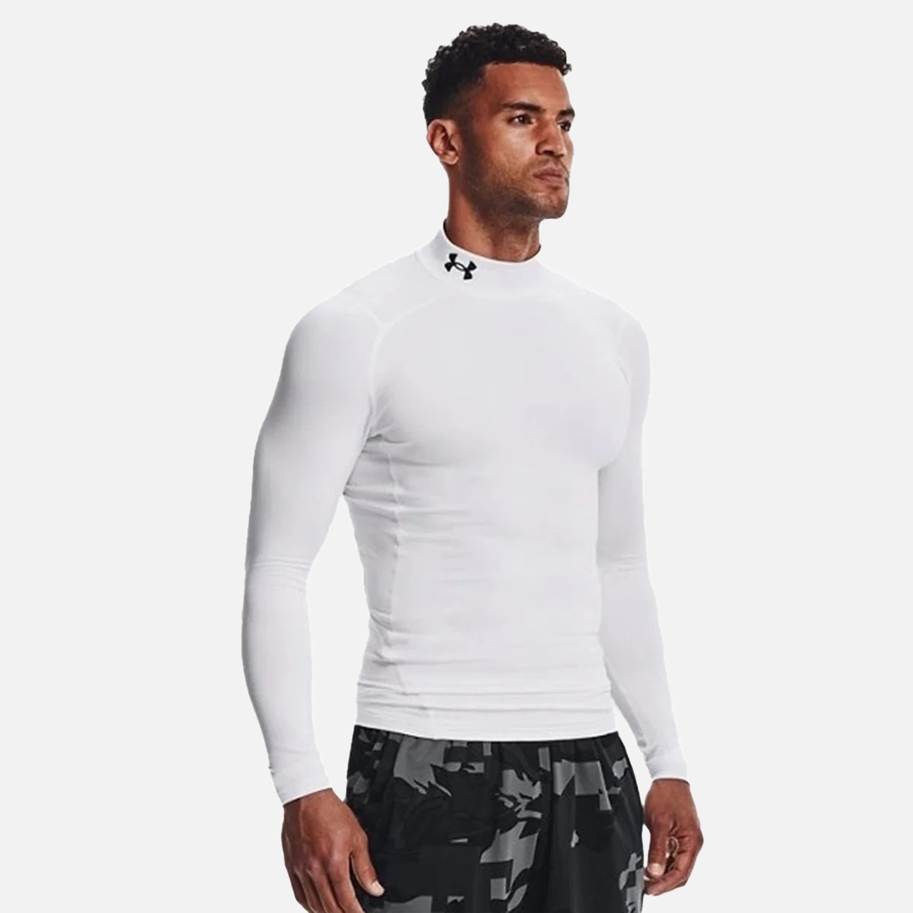 Under Armour ColdGear Compression Mock Erkek Tişört