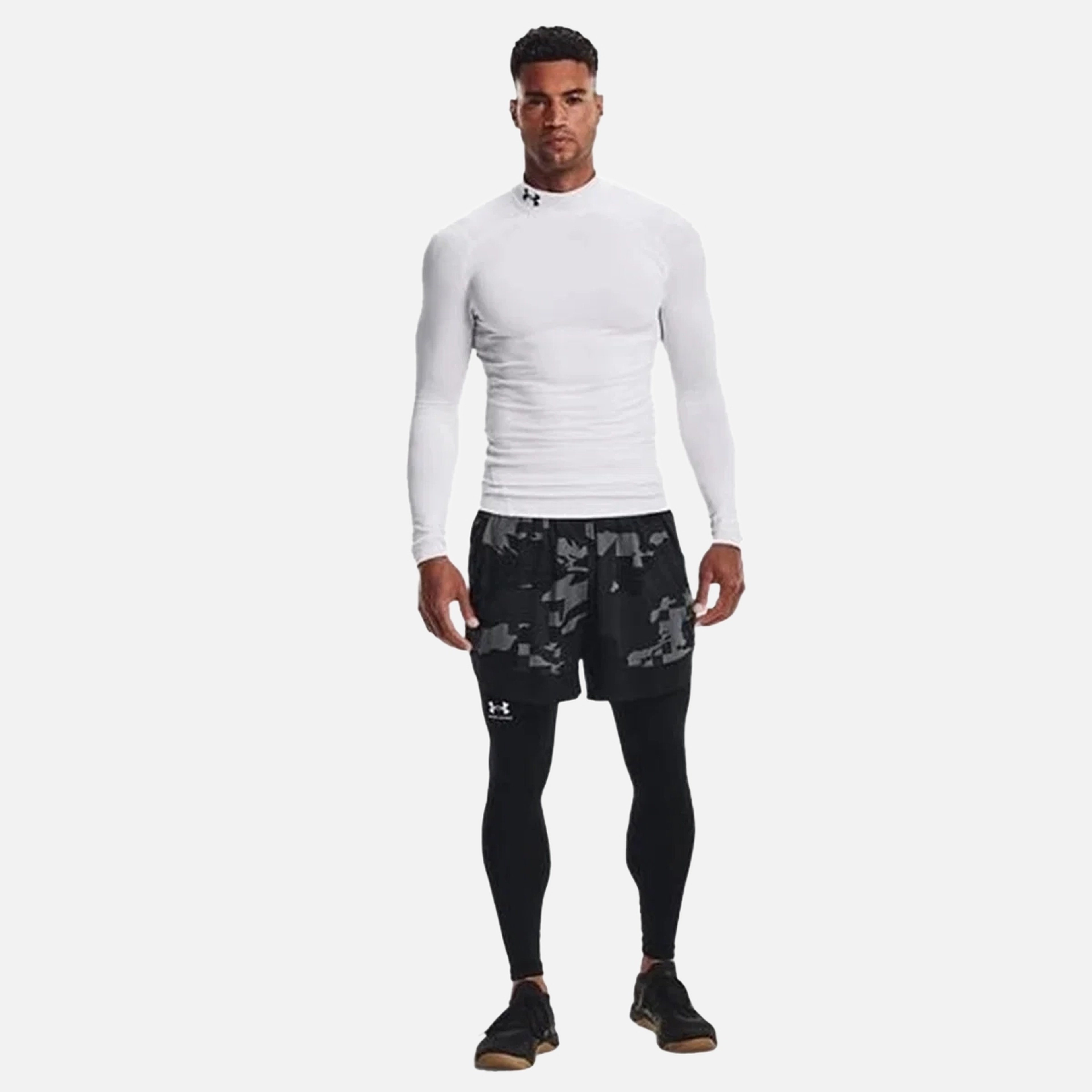 Under Armour ColdGear Compression Mock Erkek Tişört
