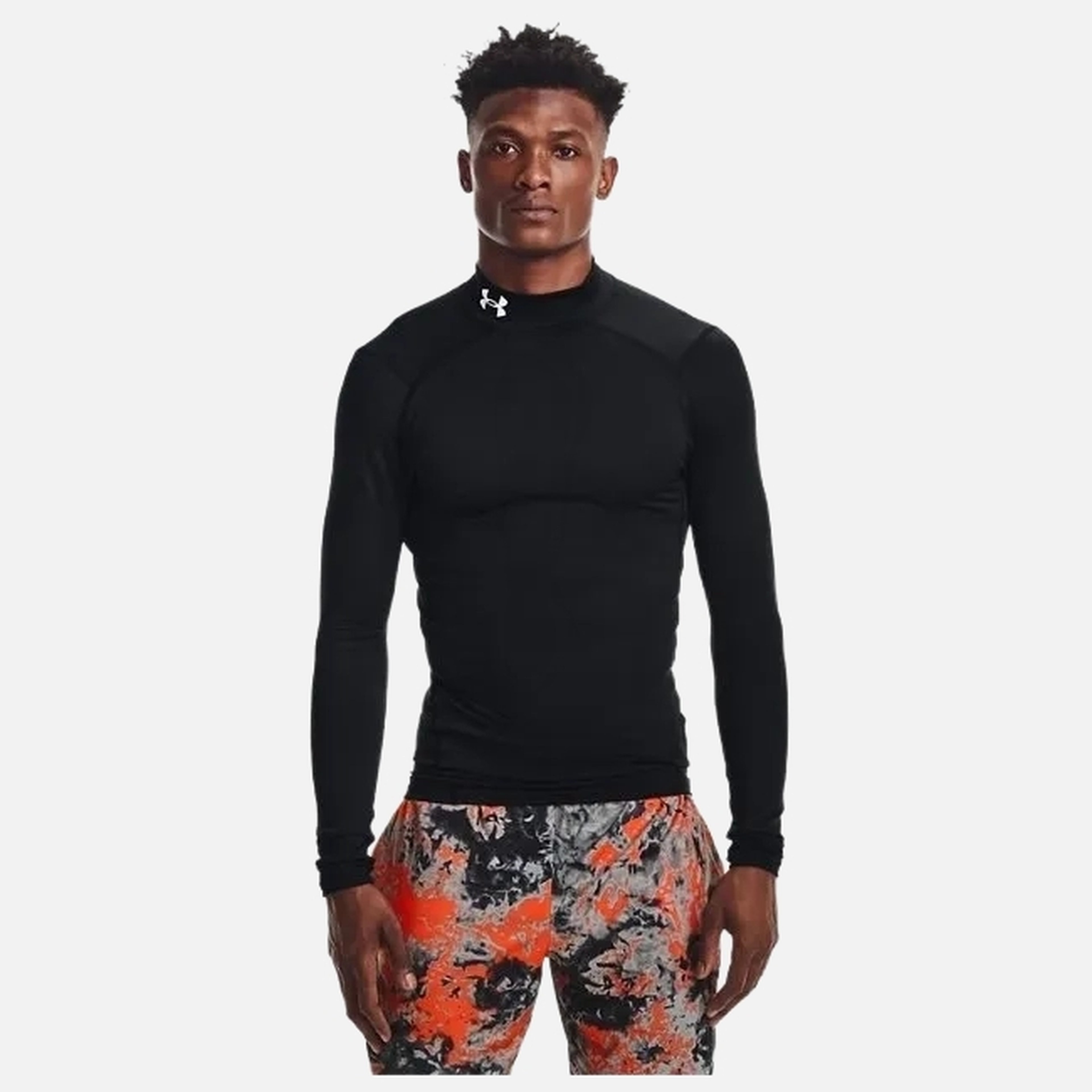 Under Armour ColdGear Compression Mock Erkek Tişört