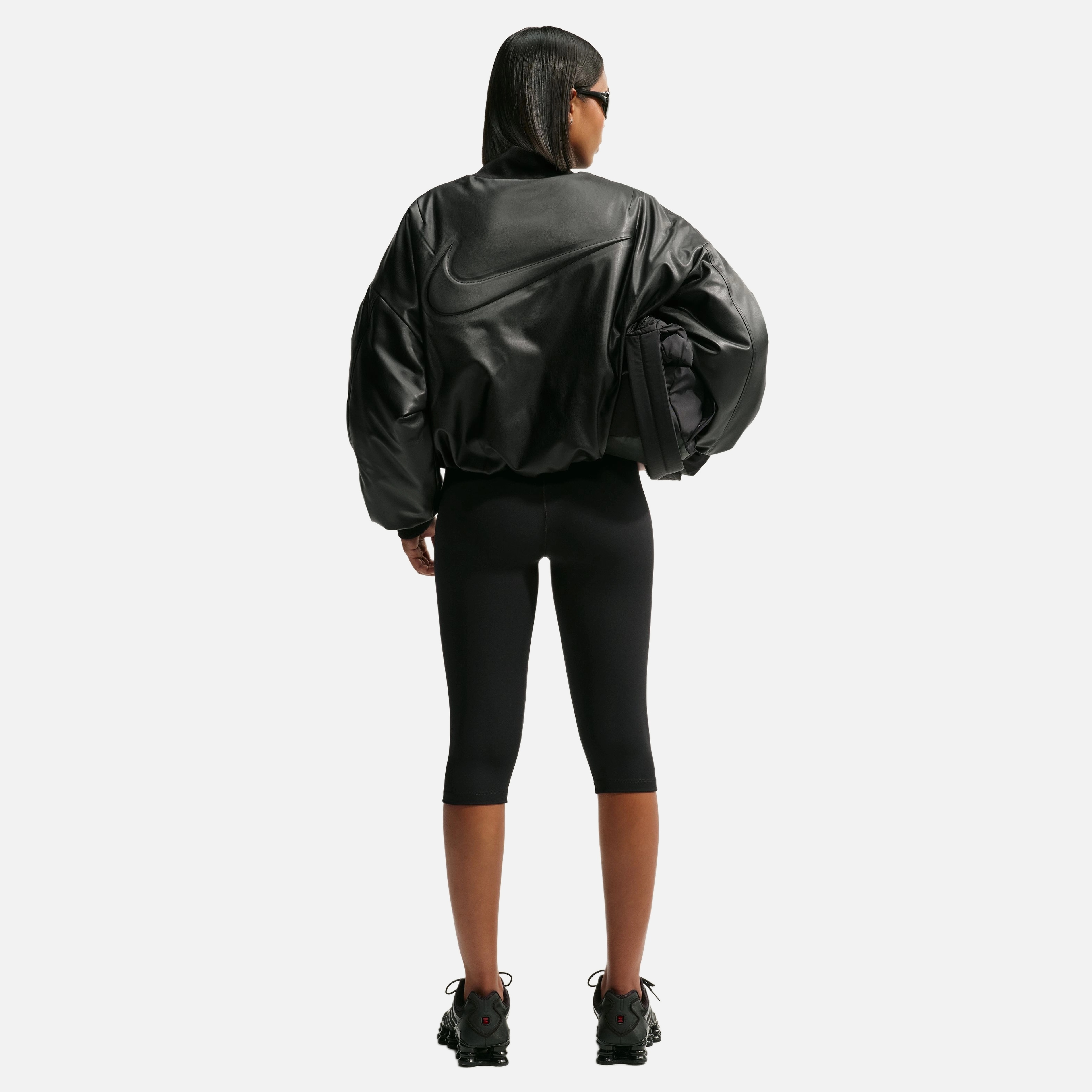 Nike Tf Pleather Bomber Kadın Ceket