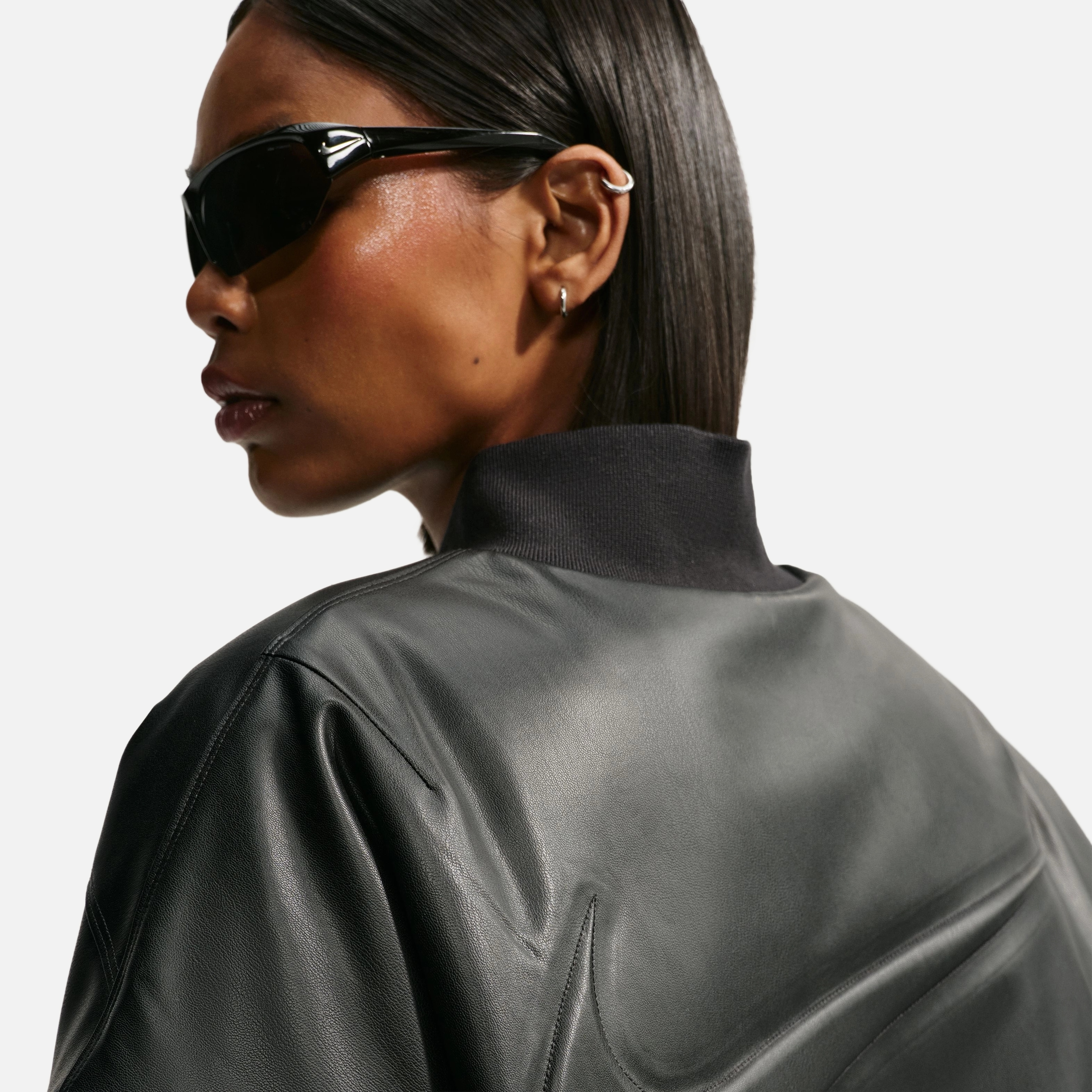 Nike Tf Pleather Bomber Kadın Ceket