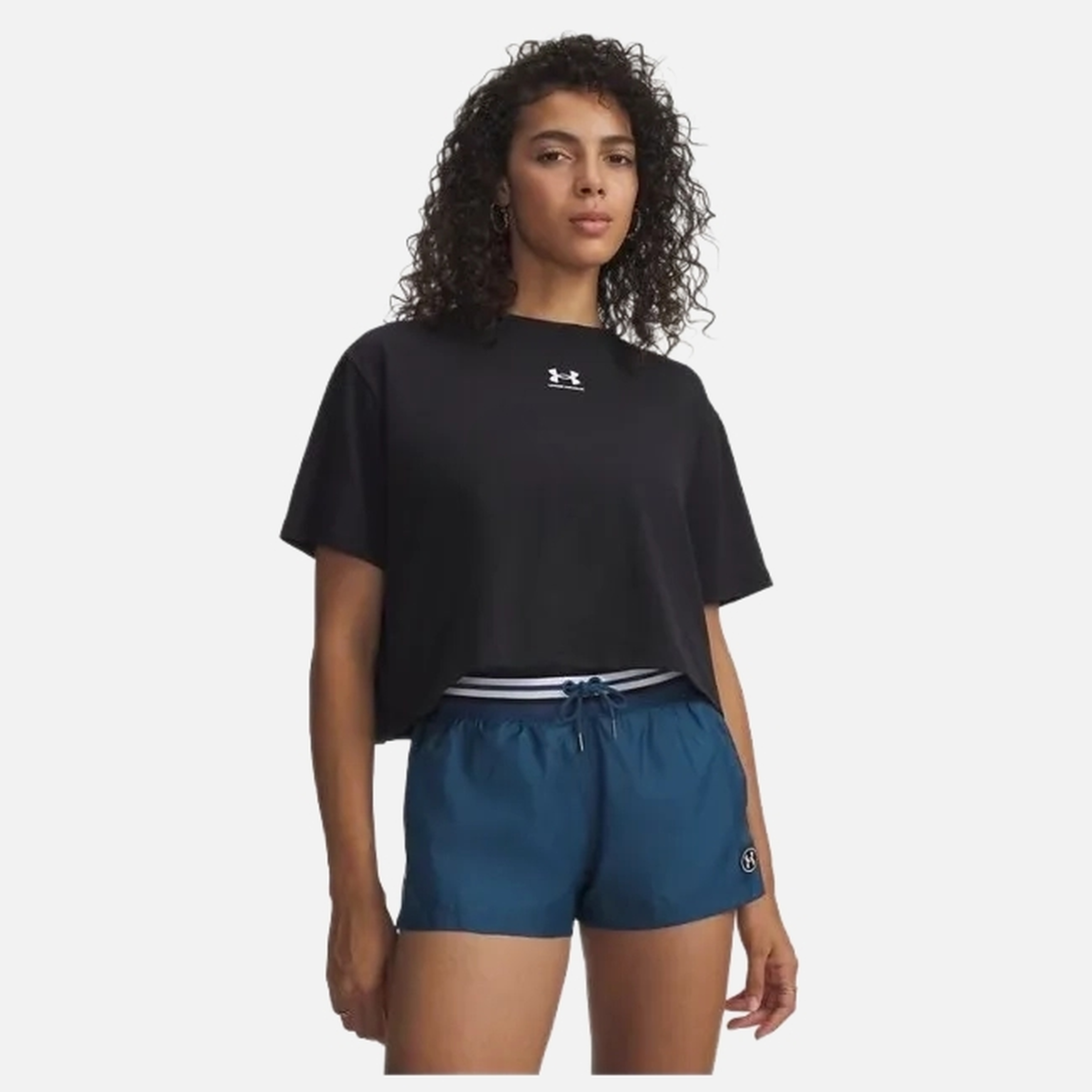 Under Armour Rival Boxy Solid Kadın Tişört