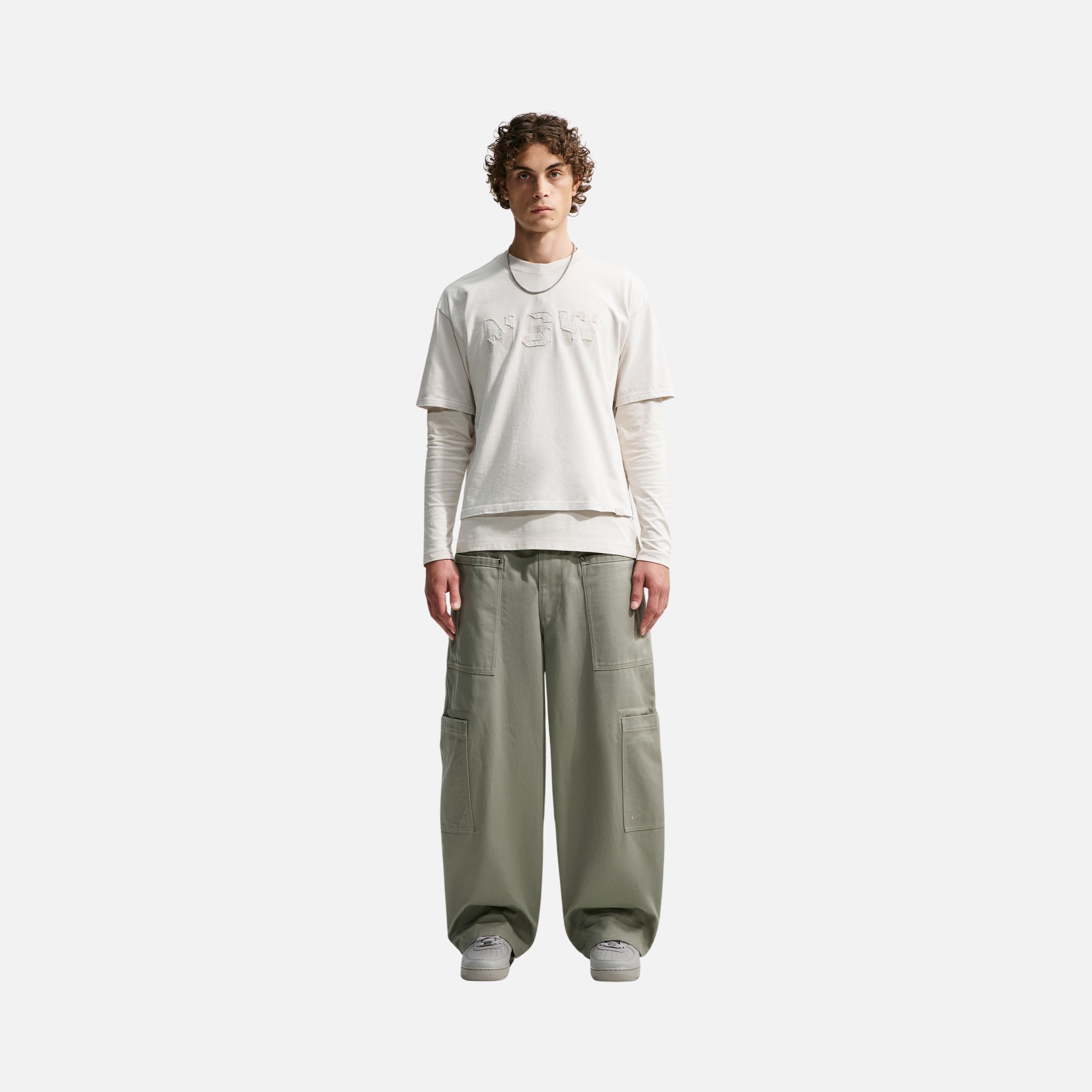 Nike Nsw Loose Fit Distressed Erkek Tişört