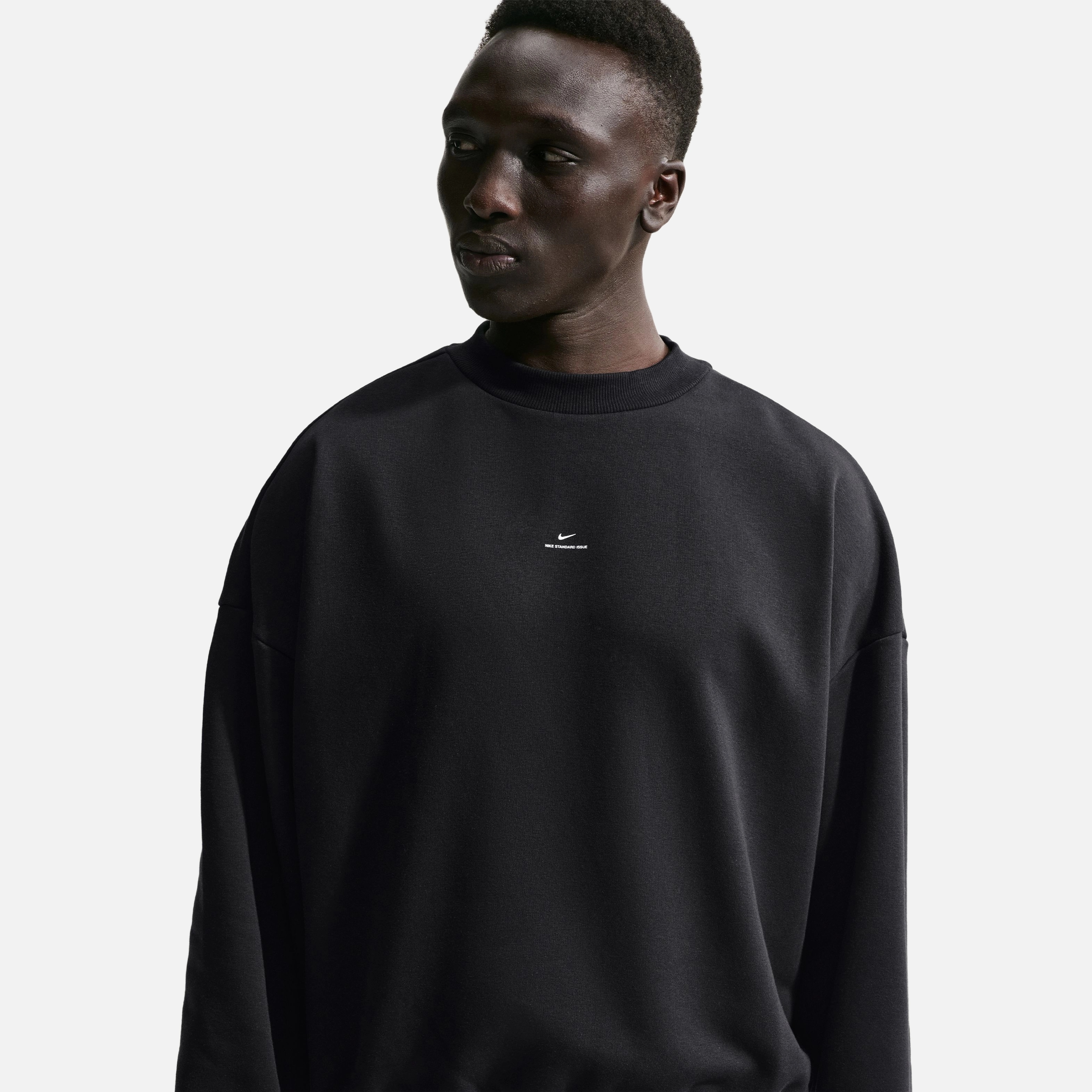 Nike Therma-FIT Standart Issue Brush Crew Erkek Sweatshirt