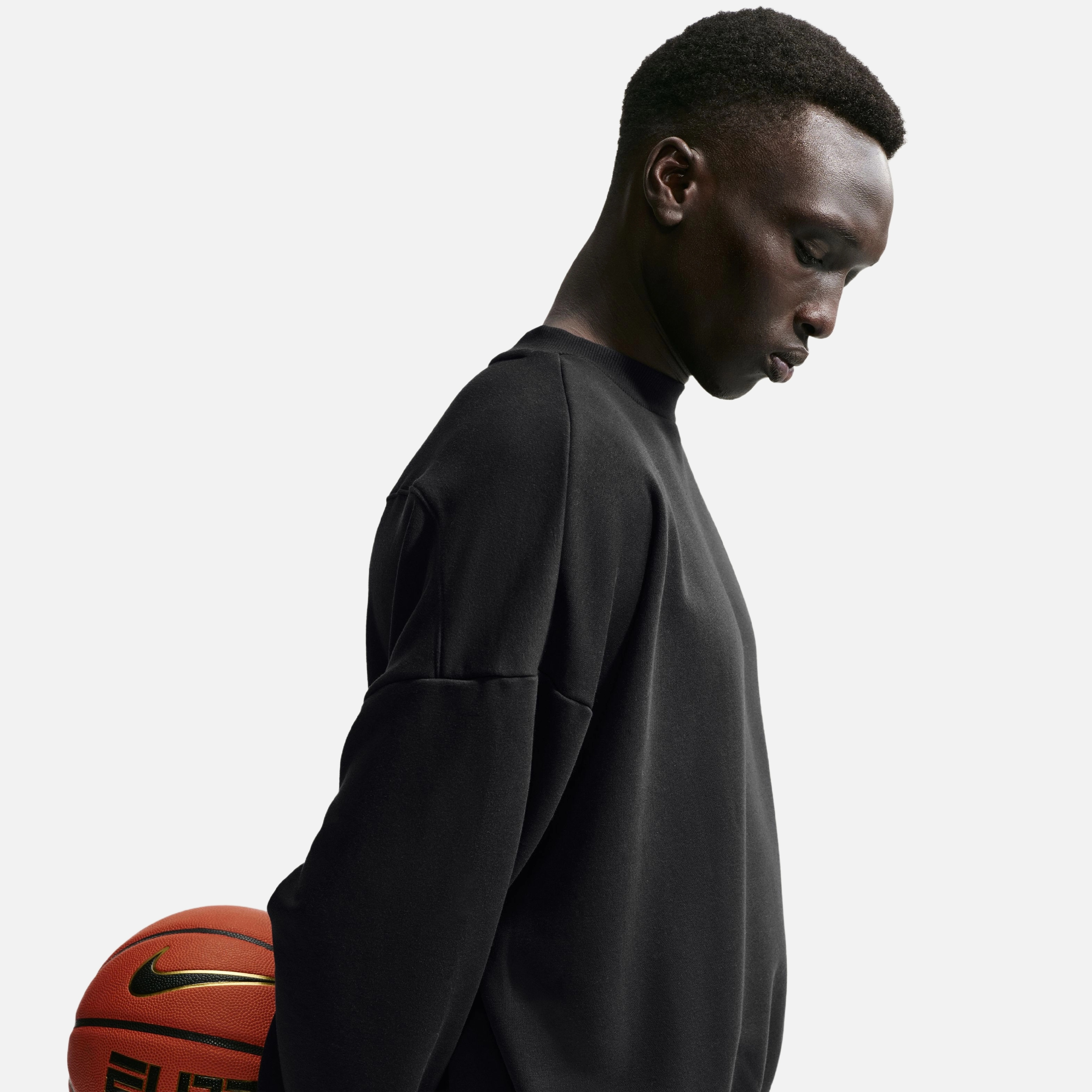 Nike Therma-FIT Standart Issue Brush Crew Erkek Sweatshirt