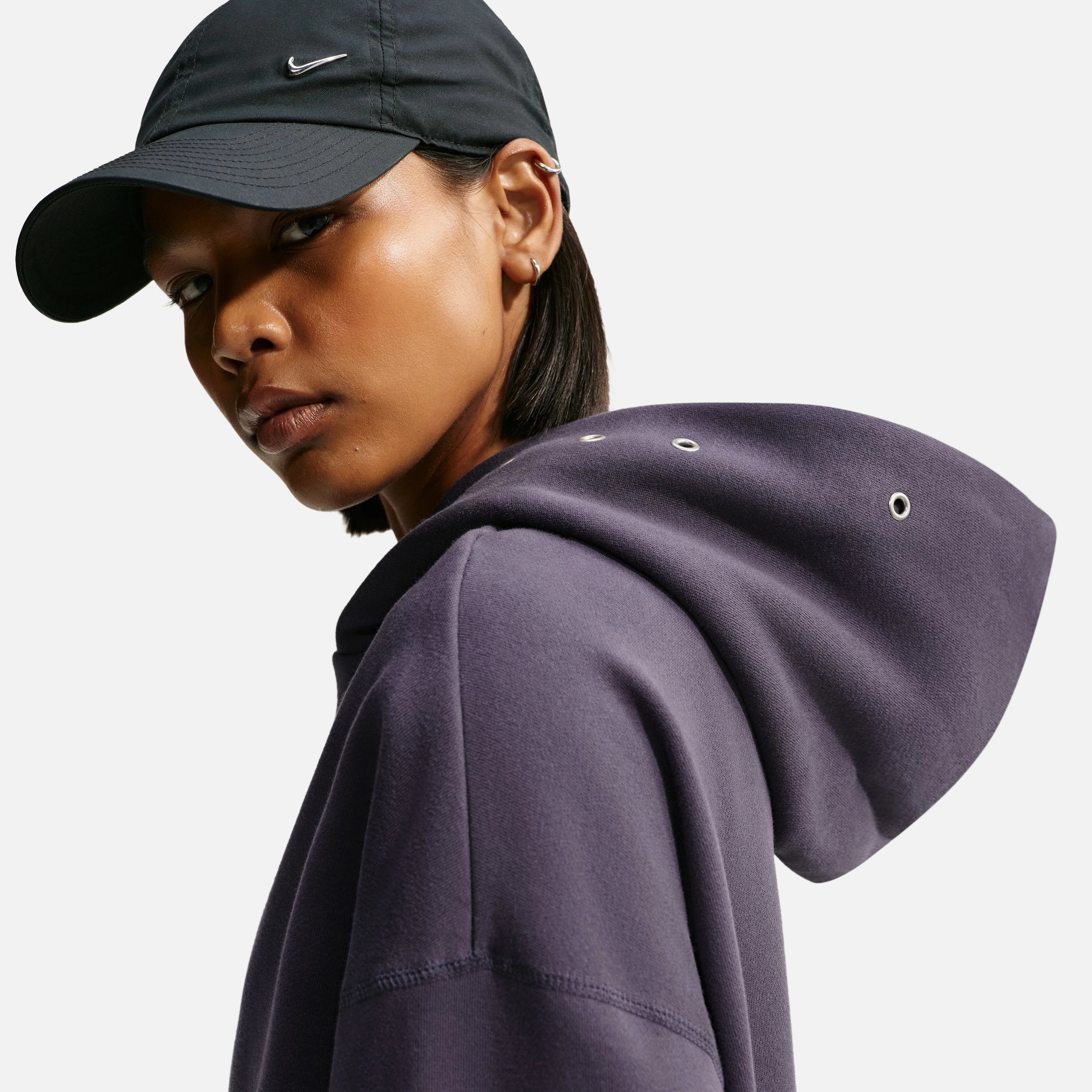 Nike Studio Fleece Mw Oversize Pullover Kadın Sweatshirt