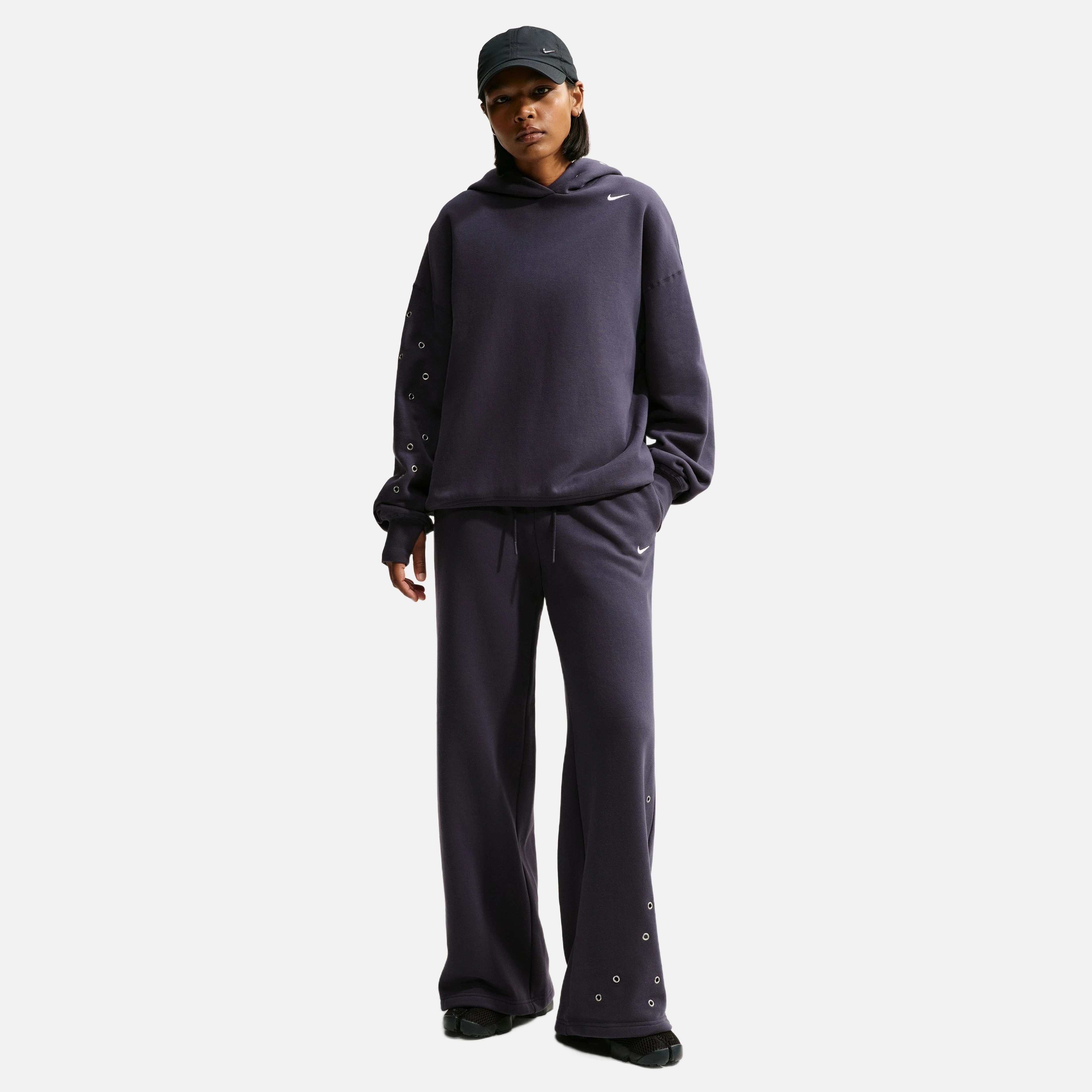 Nike Studio Fleece Mw Oversize Pullover Kadın Sweatshirt