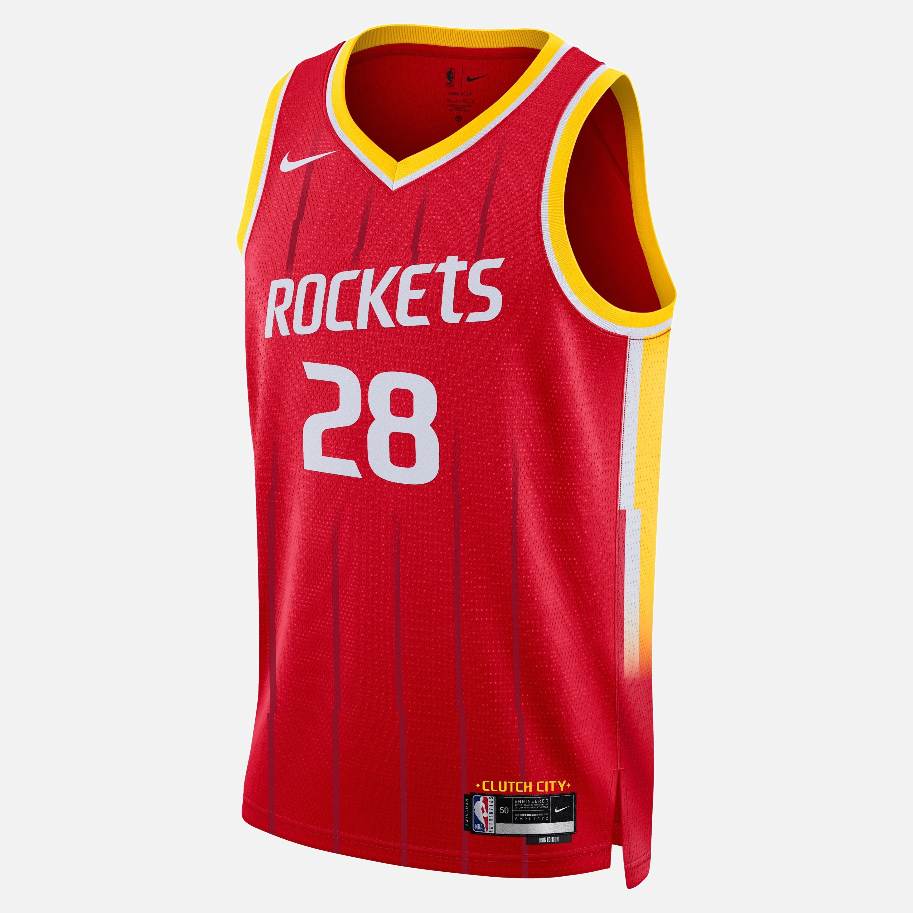 Nike Houston Rockets Alperen Şengün Icon Edition Swingman Jersey Erkek Forma