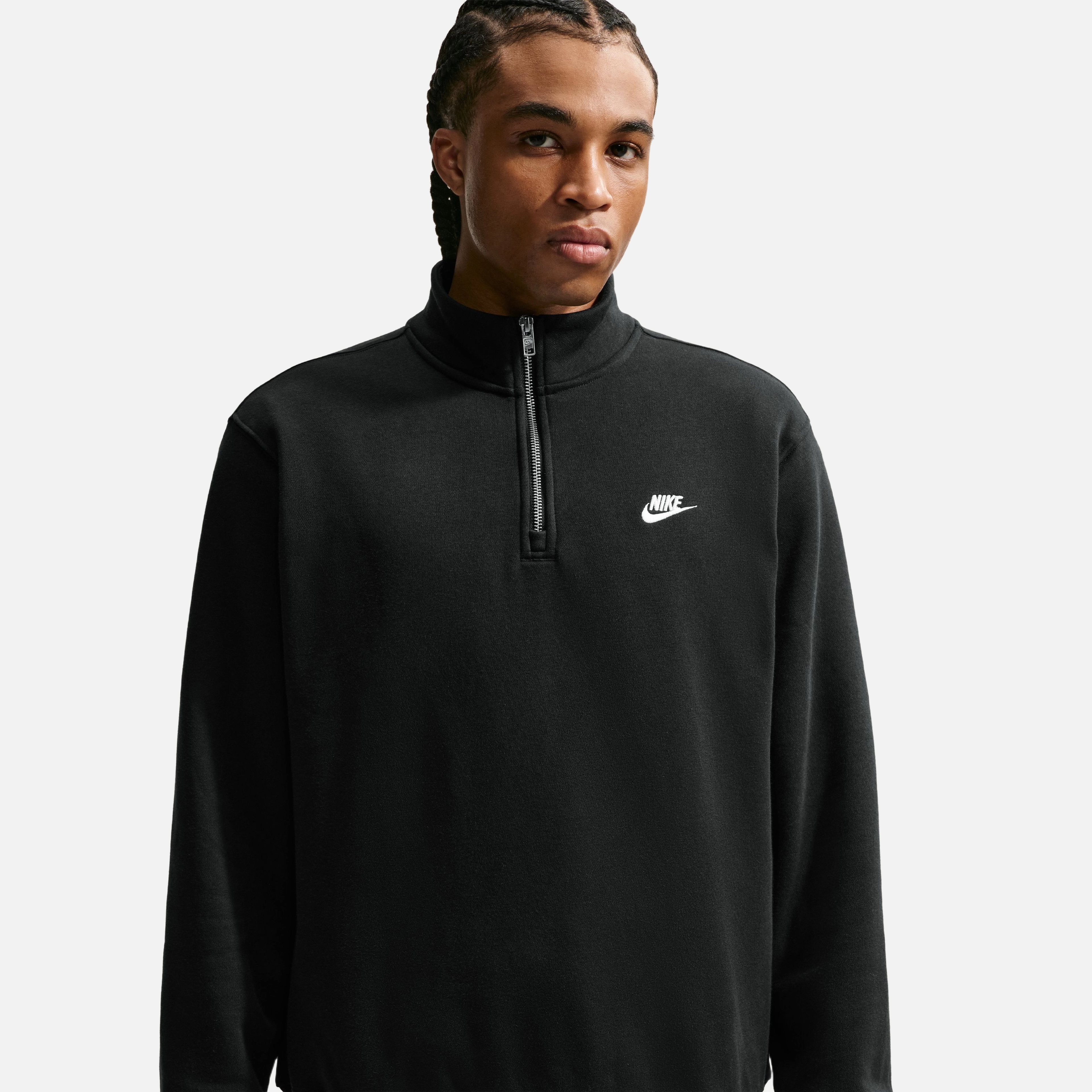 Nike Club Bb Half-Zip Erkek Sweatshirt