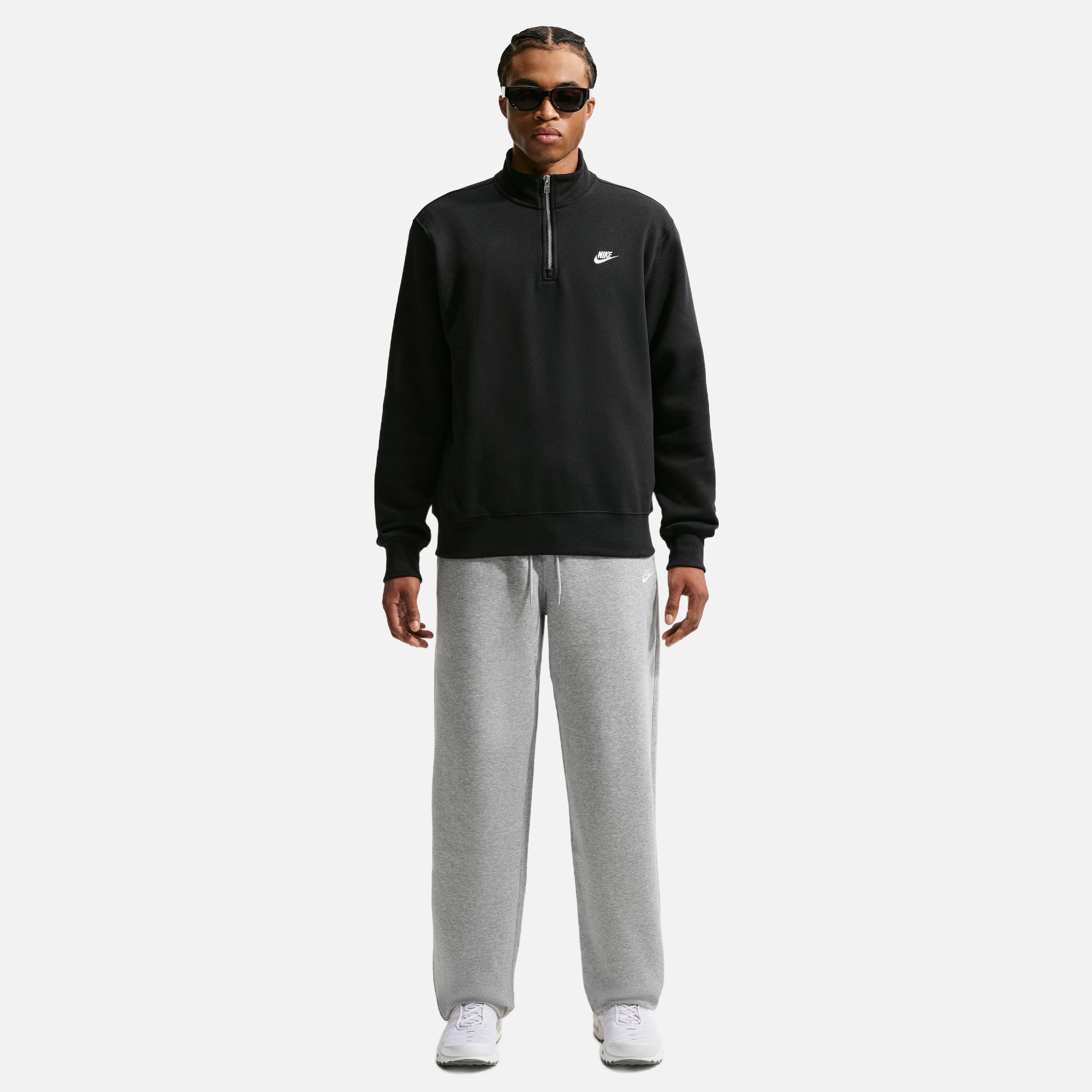 Nike Club Bb Half-Zip Erkek Sweatshirt