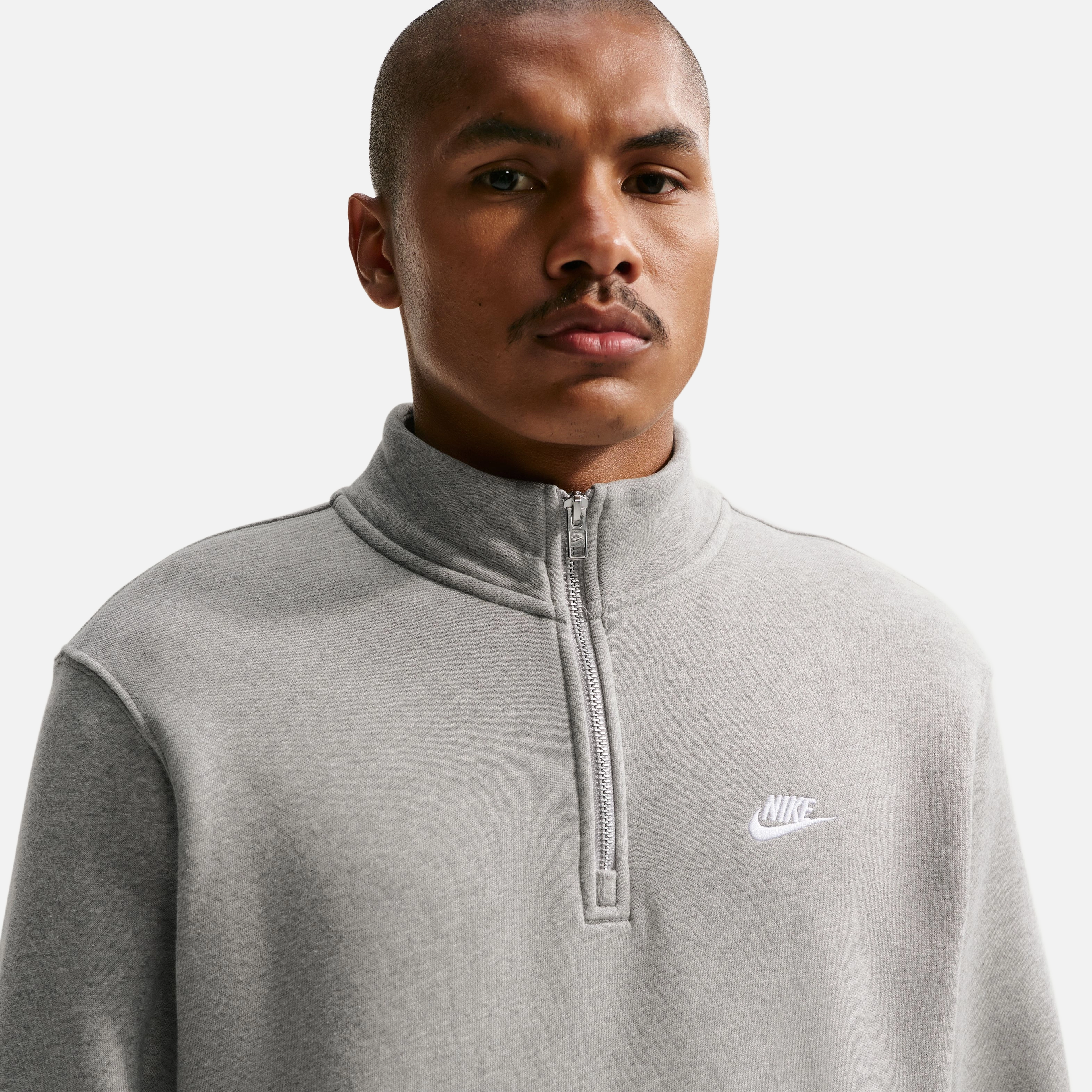 Nike Club Bb Half-Zip Erkek Sweatshirt