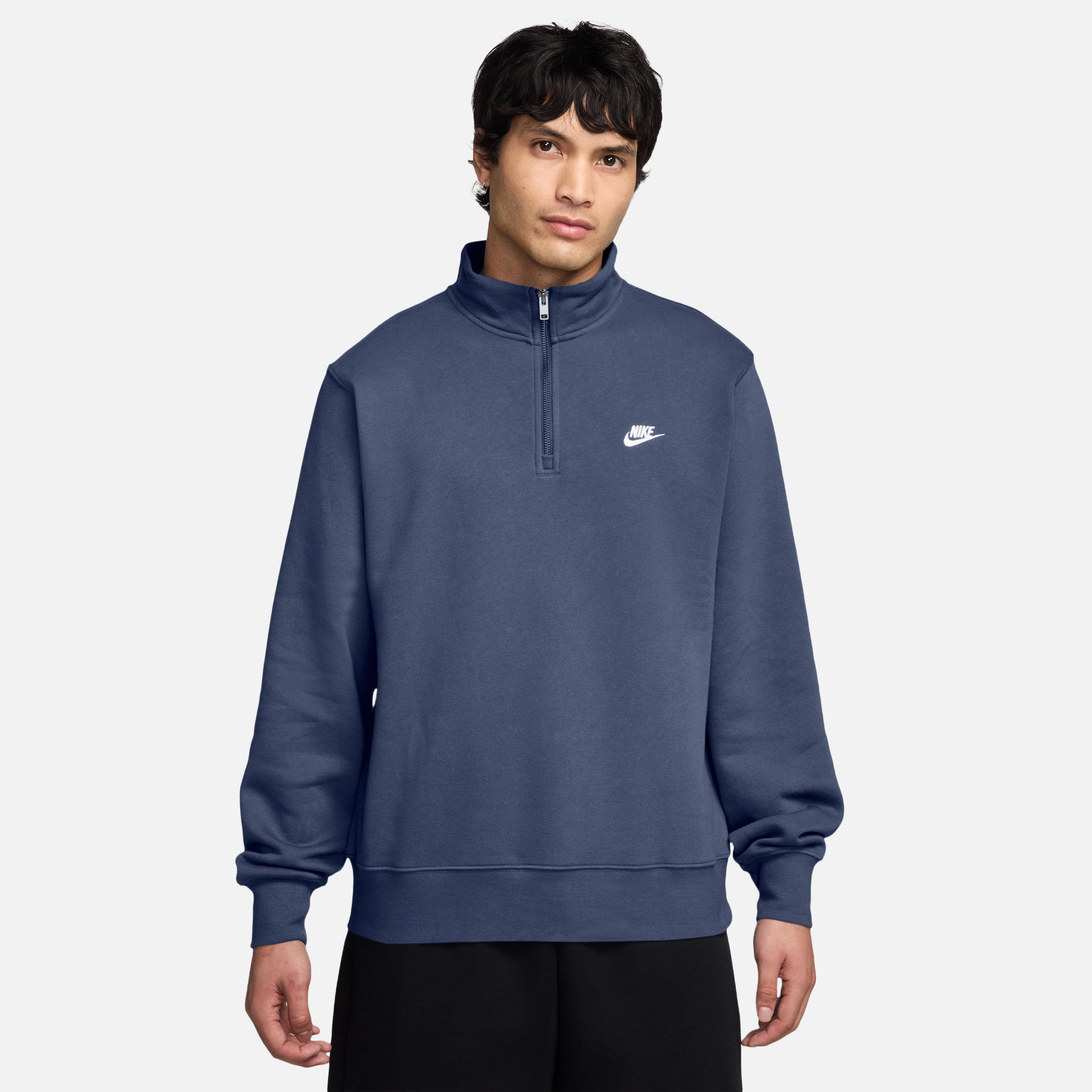 Nike Club Bb Half-Zip Erkek Sweatshirt
