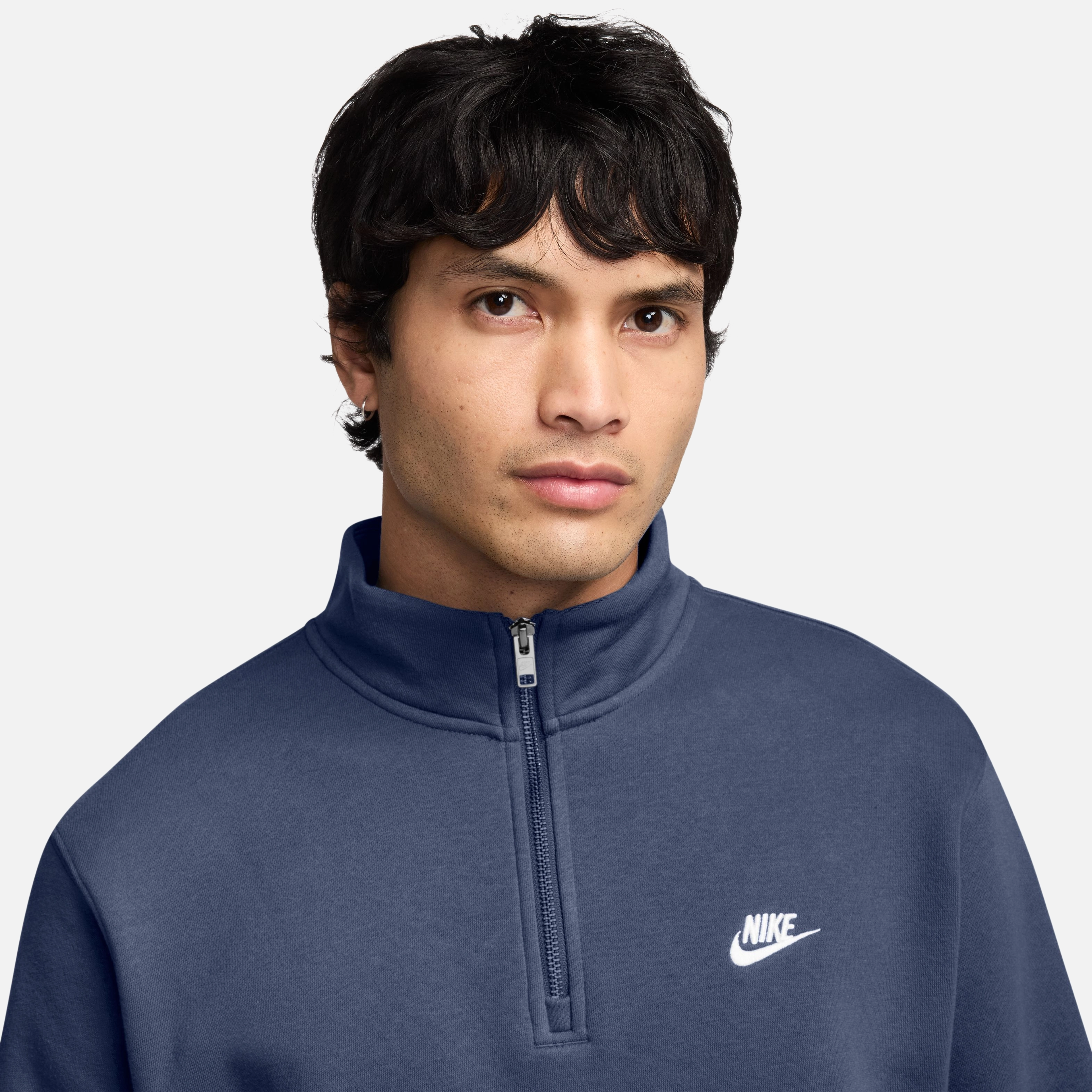 Nike Club Bb Half-Zip Erkek Sweatshirt