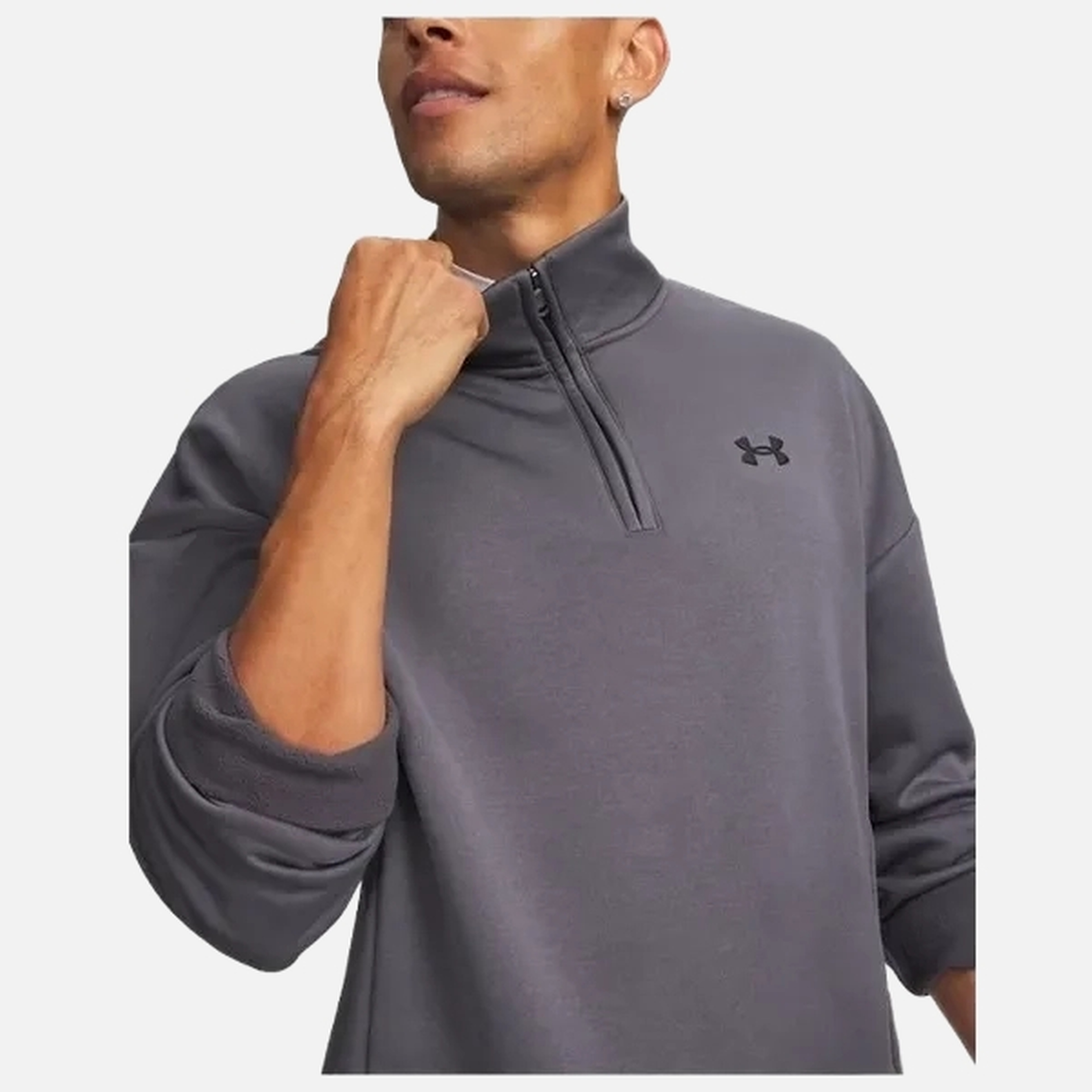 Under Armour Fleece 1/4 Zip Erkek Sweatshirt