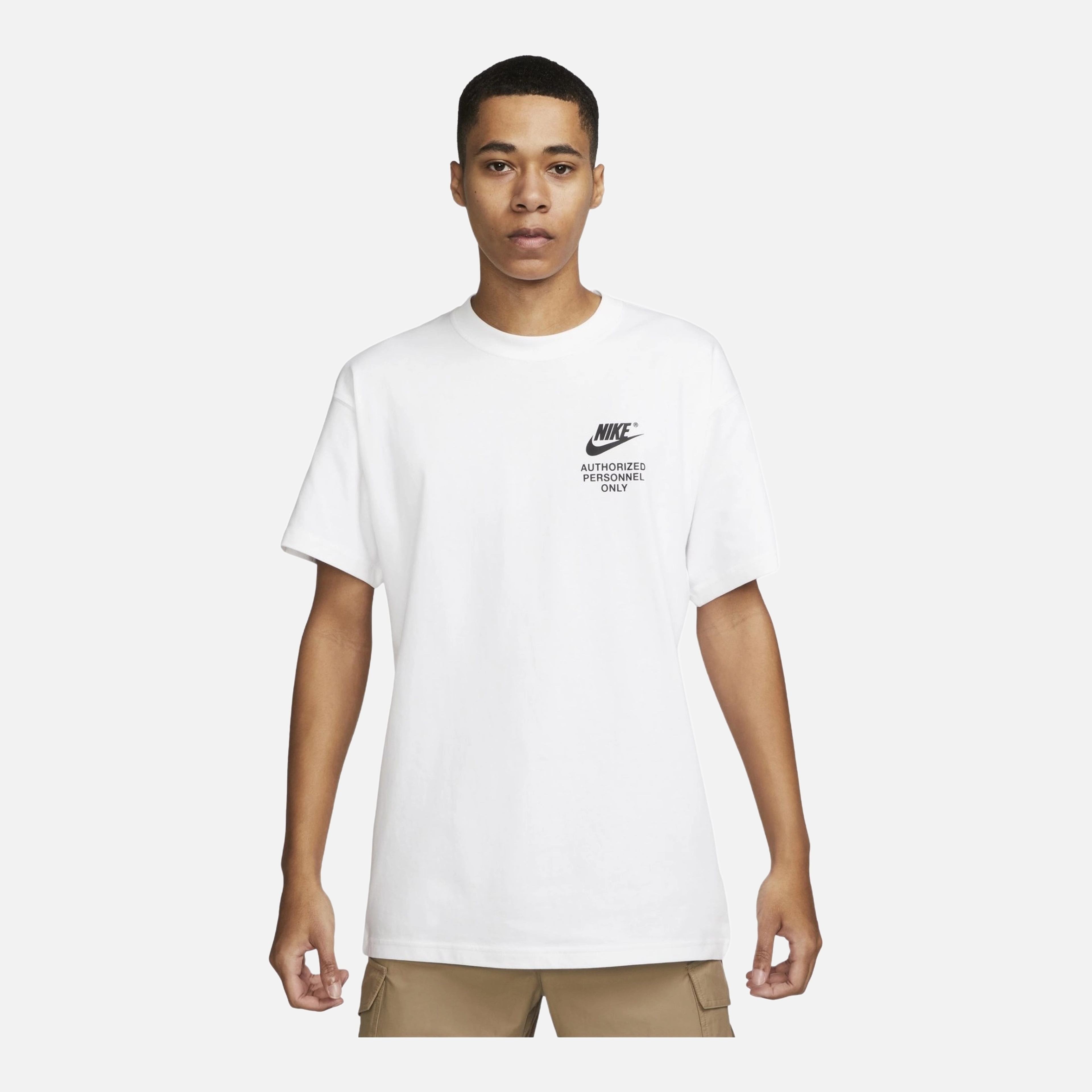 Nike Sportswear ''Authorized Personnel Only'' Graphic Short-Sleeve Erkek Tişört
