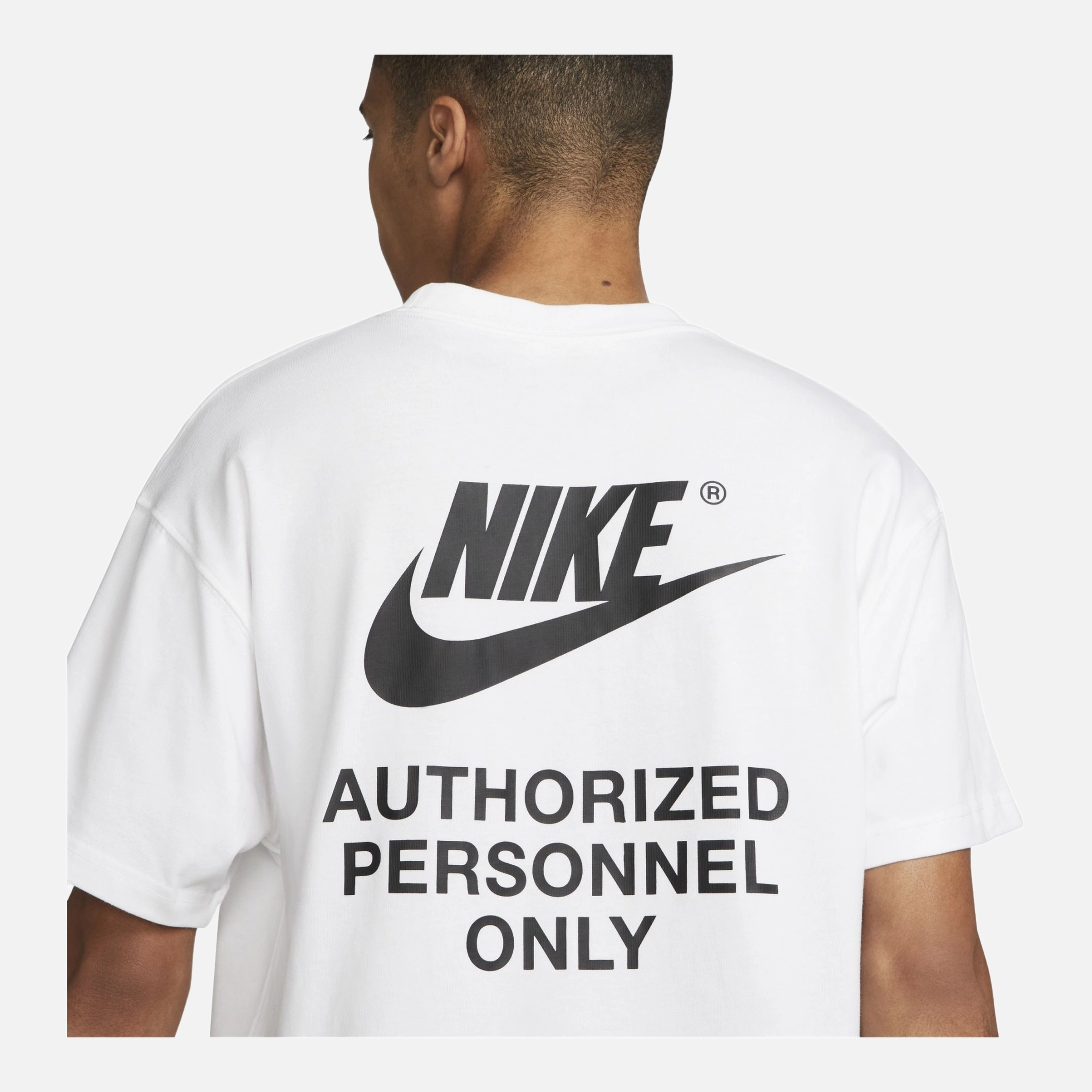 Nike Sportswear ''Authorized Personnel Only'' Graphic Short-Sleeve Erkek Tişört