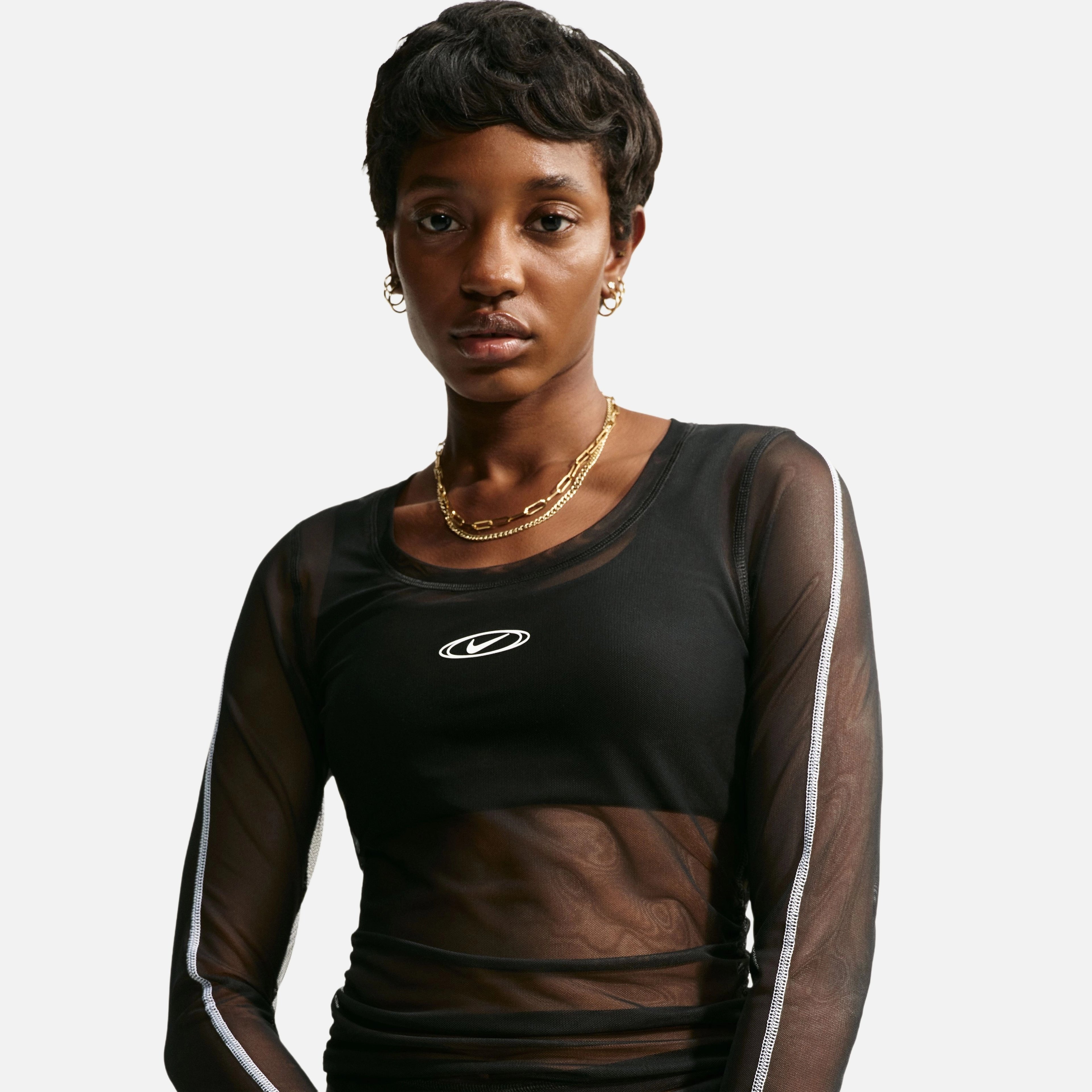 Nike Street Sheer Long-Sleeve Kadın Tişört