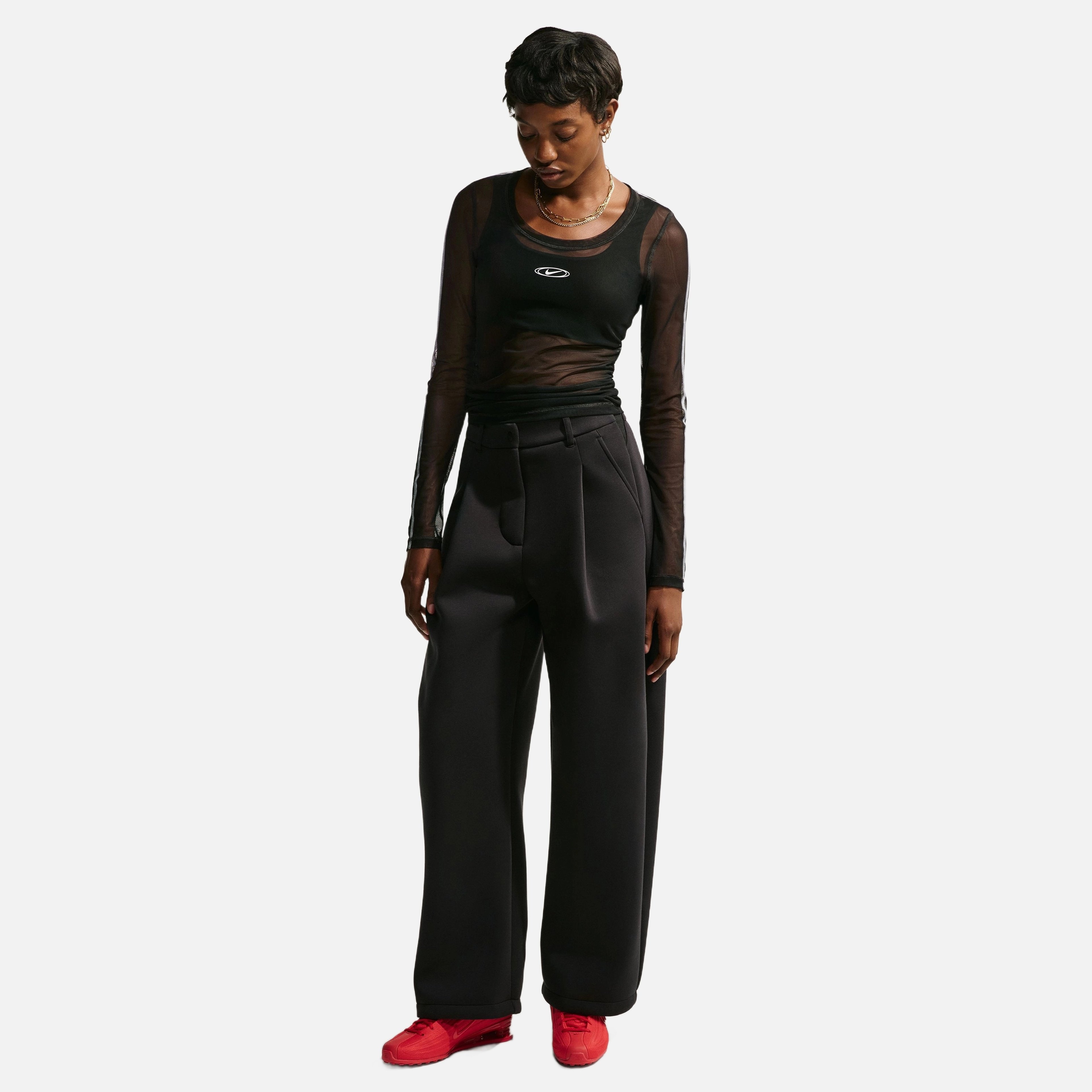 Nike Street Sheer Long-Sleeve Kadın Tişört