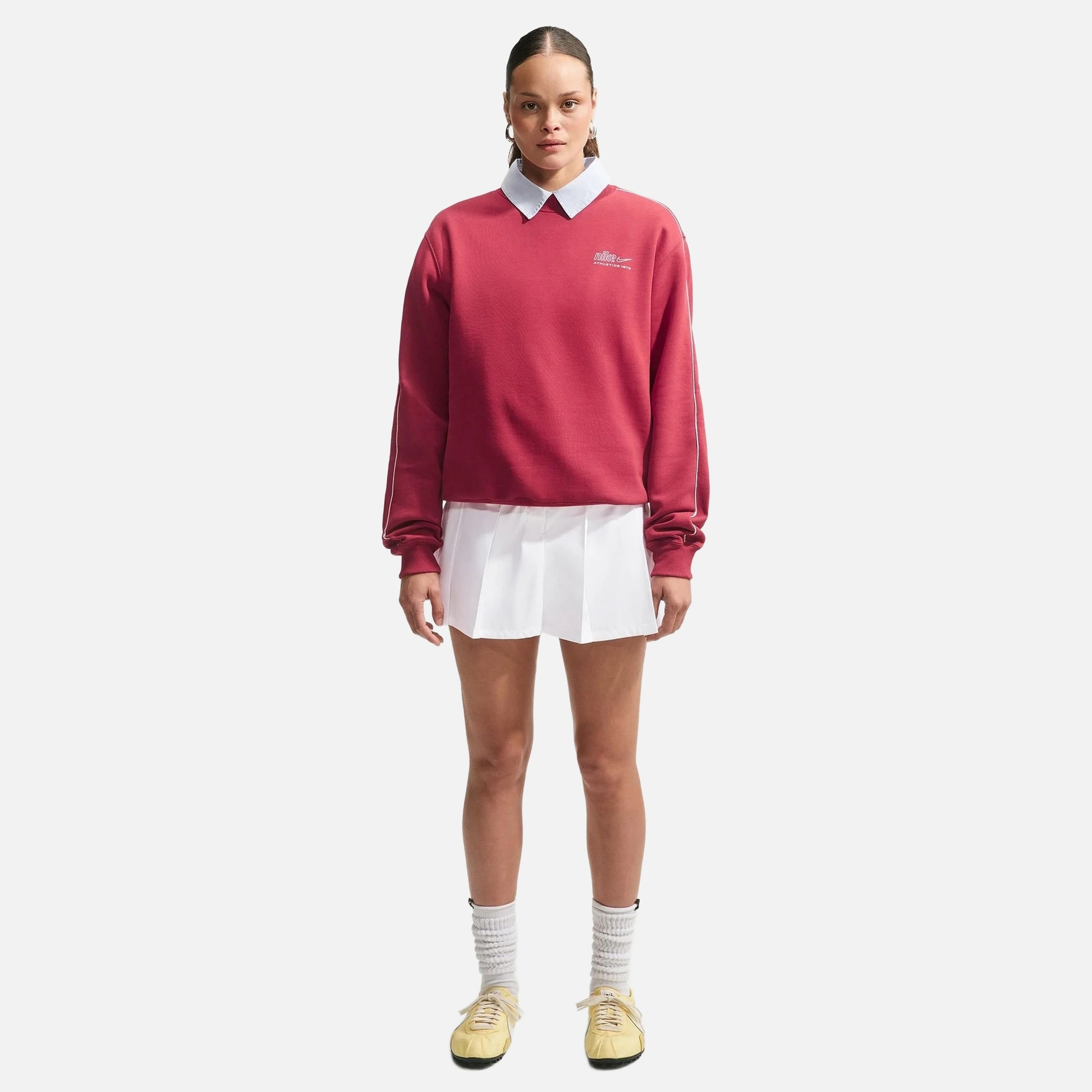 Женский свитшот Nike Studio Fleece Medium Weight