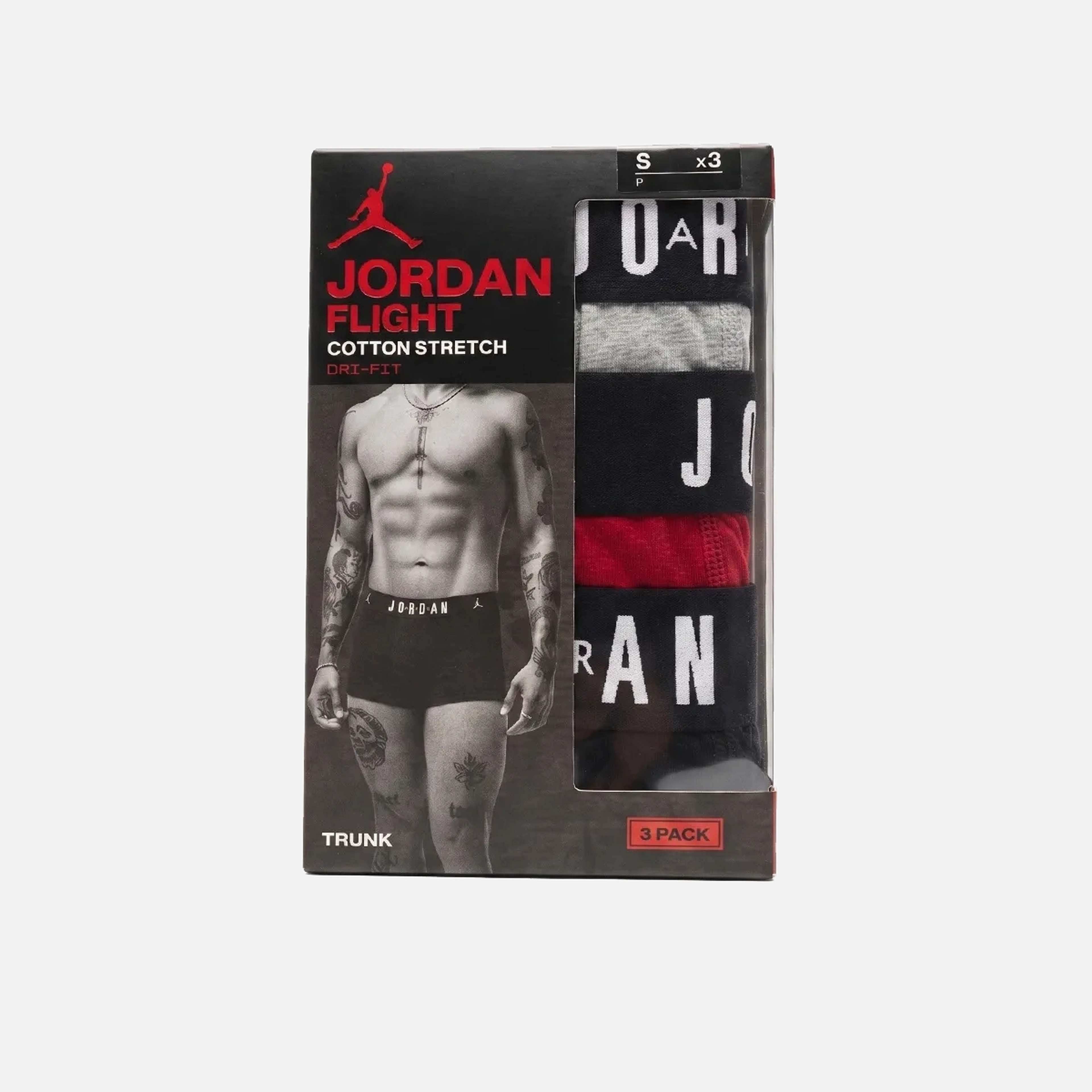 Nike Jhm Mens 3 Pk Flight Cotton Tru Erkek Boxer