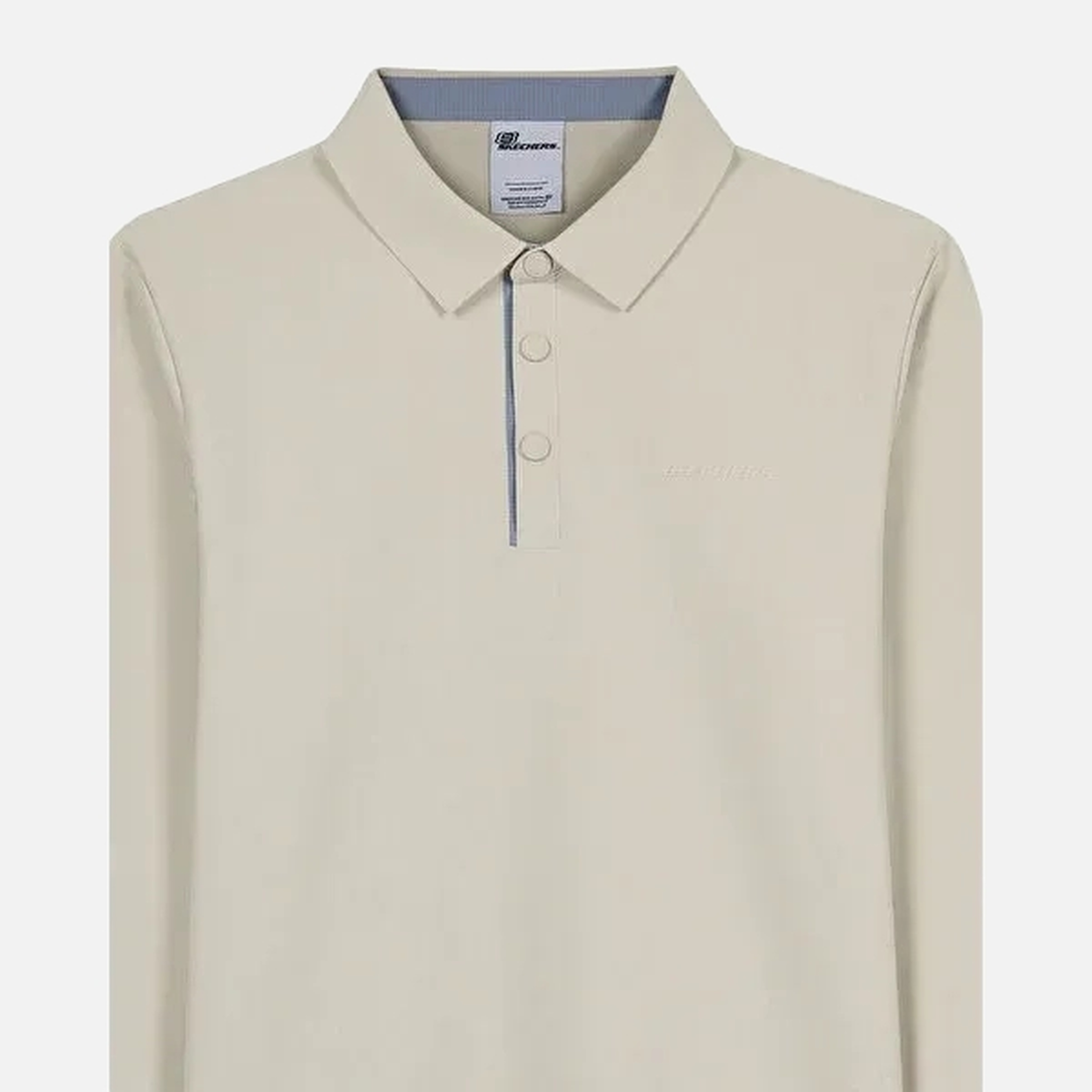 Skechers Long Sleeve Waffle Erkek Polo Tişört