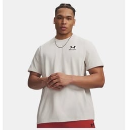 Under Armour Logo EMB Heavyweight Training Short-Sleeve Erkek Tişört