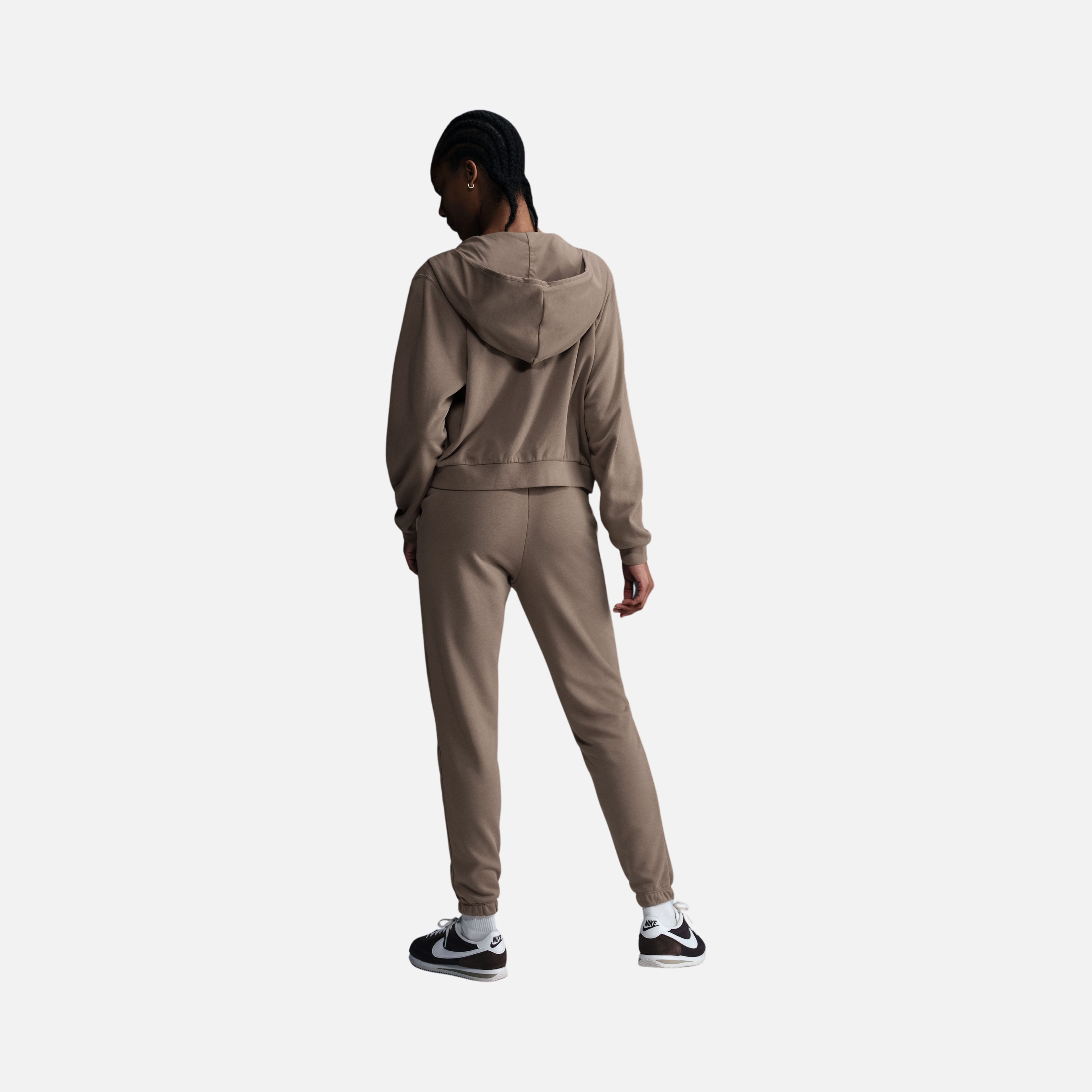 Nike Sportswear Phoenix Fleece Chill French Terry  Slim High-Waisted Kadın Eşofman Altı