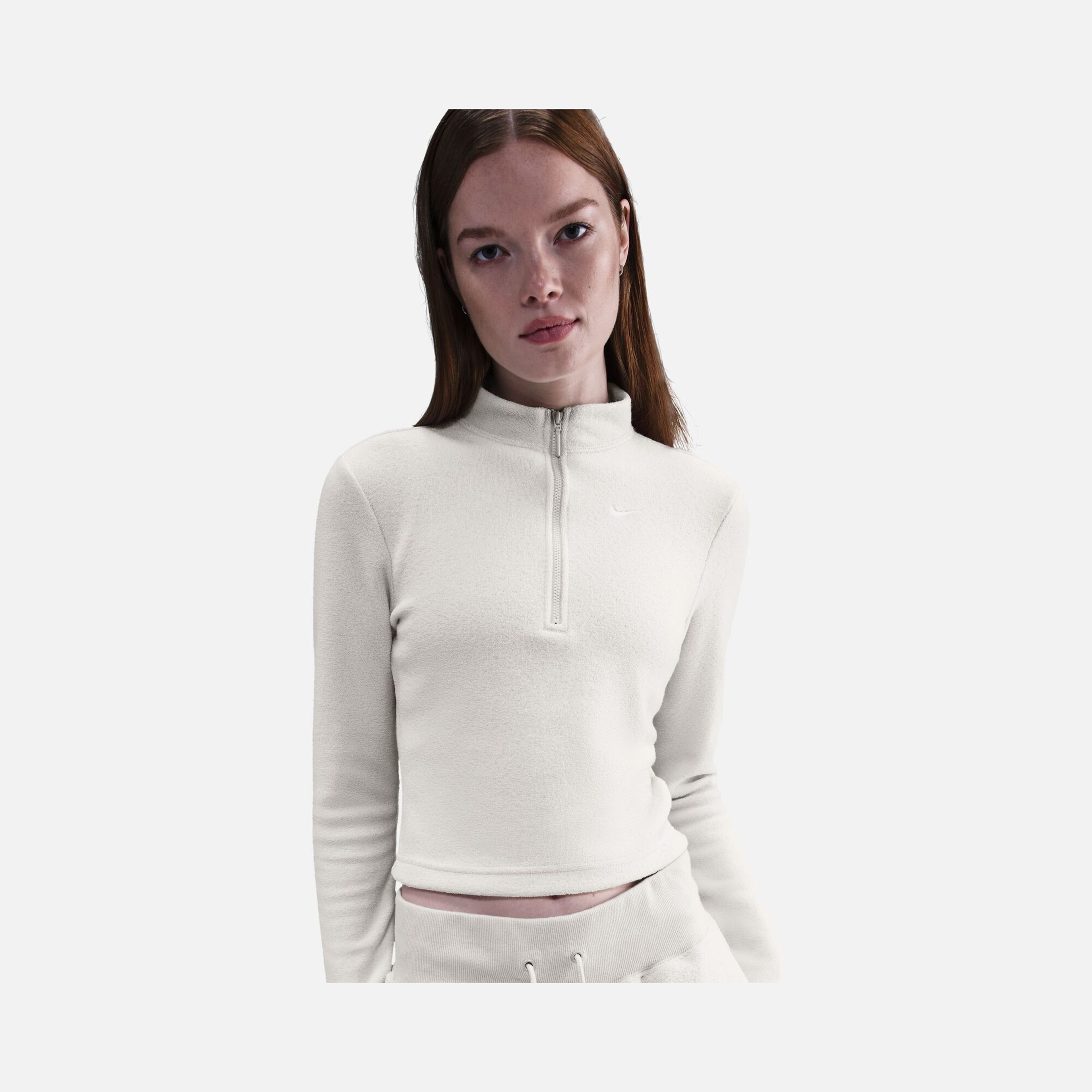 Nike Nsw Phoenix Plush Half-zip Kadın Sweatshirt