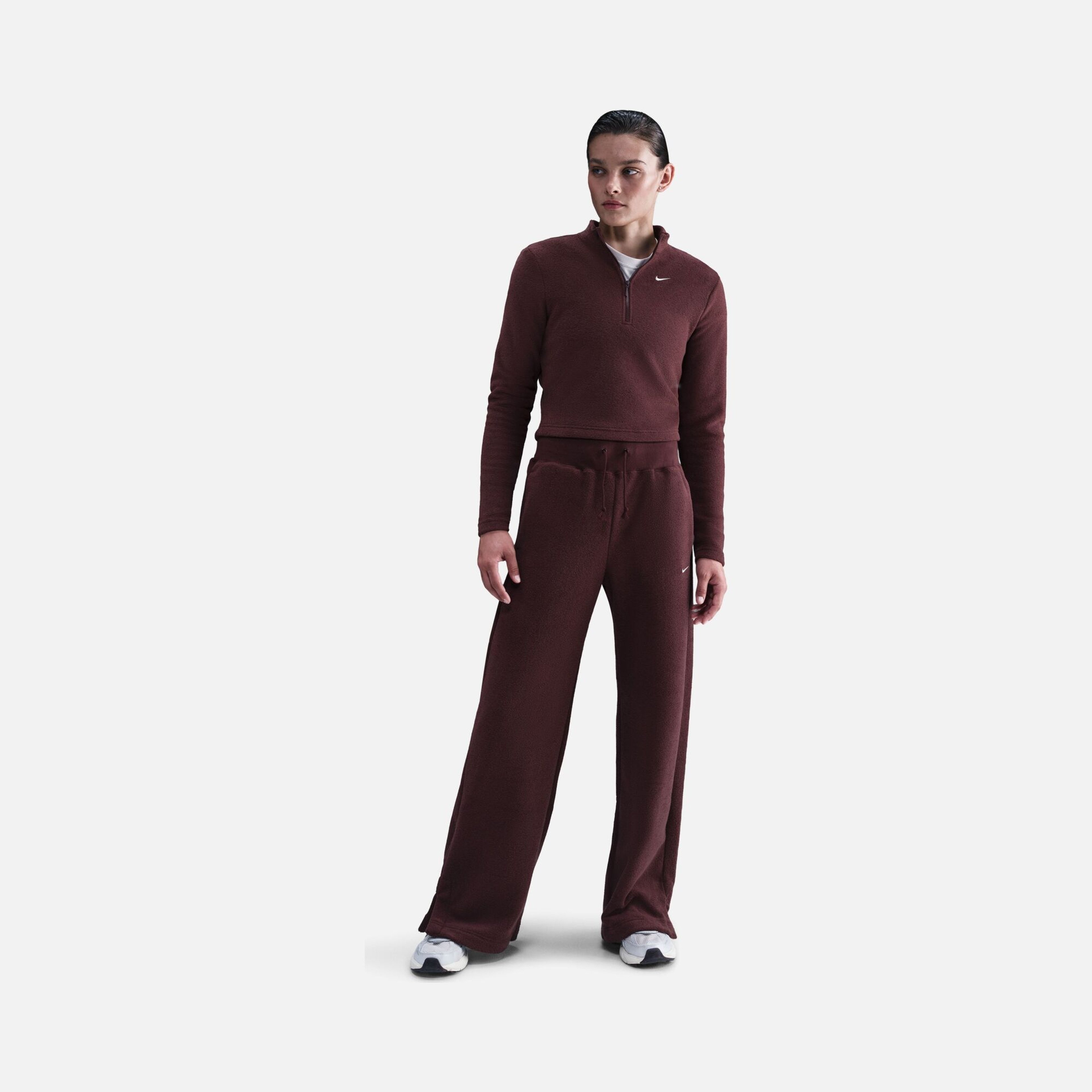 Nike Nsw Phoenix Plush Half-zip Kadın Sweatshirt