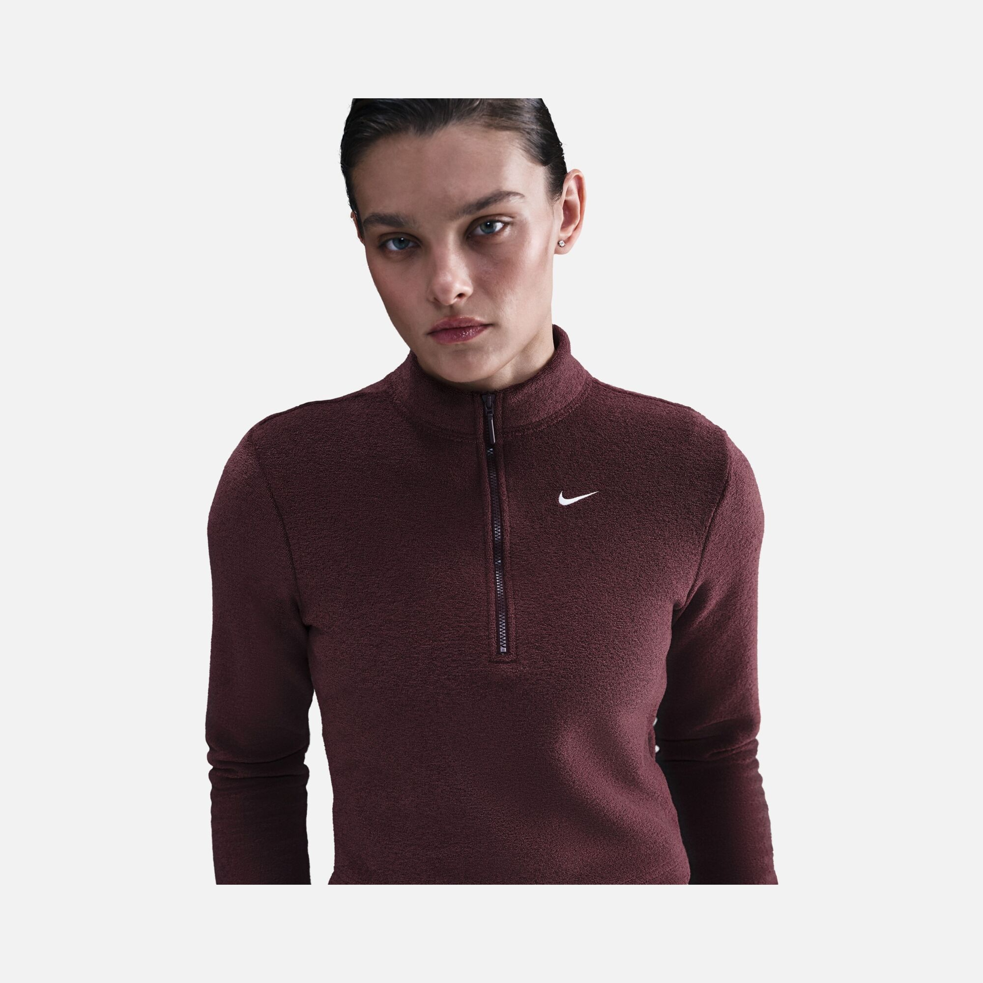 Nike Nsw Phoenix Plush Half-zip Kadın Sweatshirt
