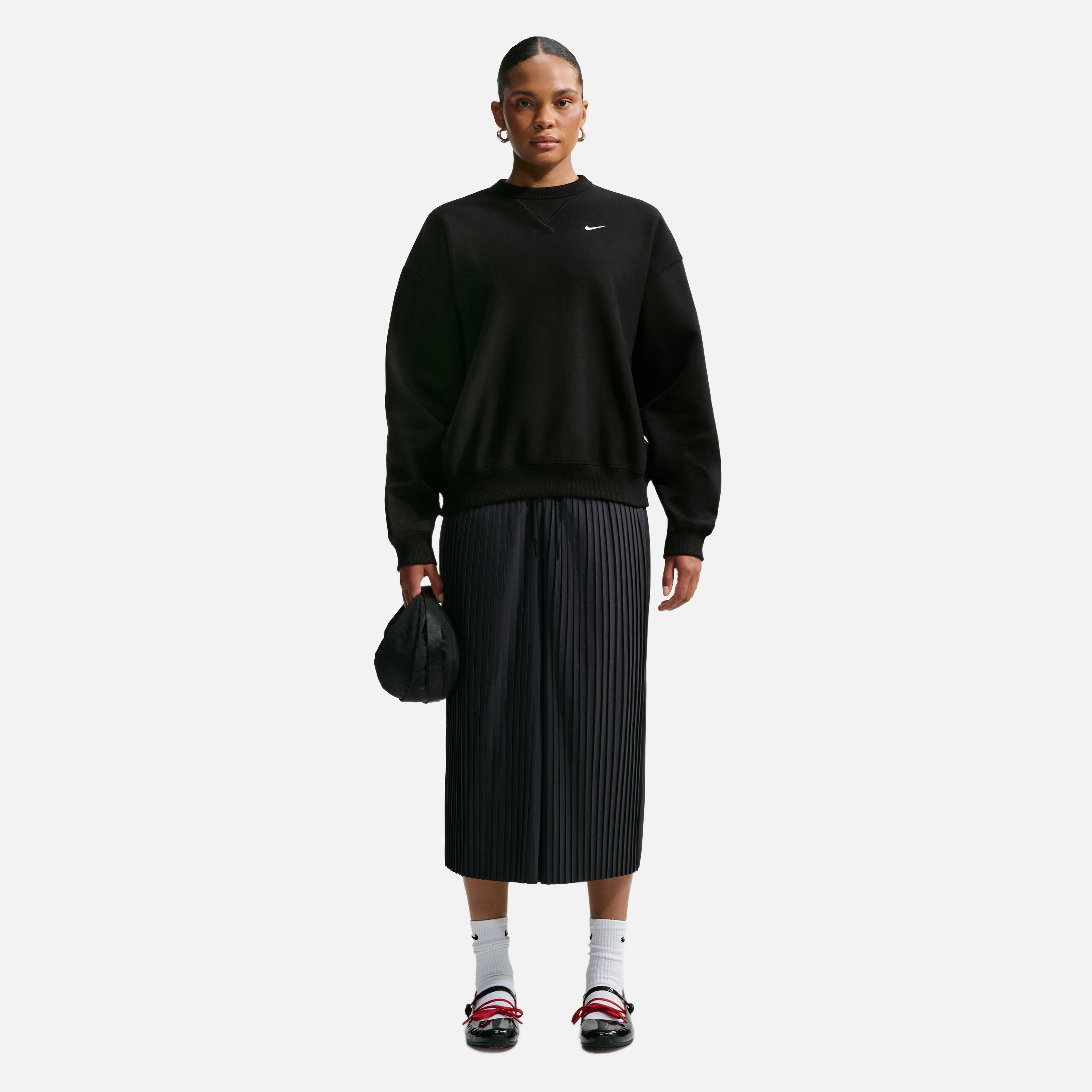 Nike Studio Fleece Hvy Oversize Crew Kadın Sweatshirt