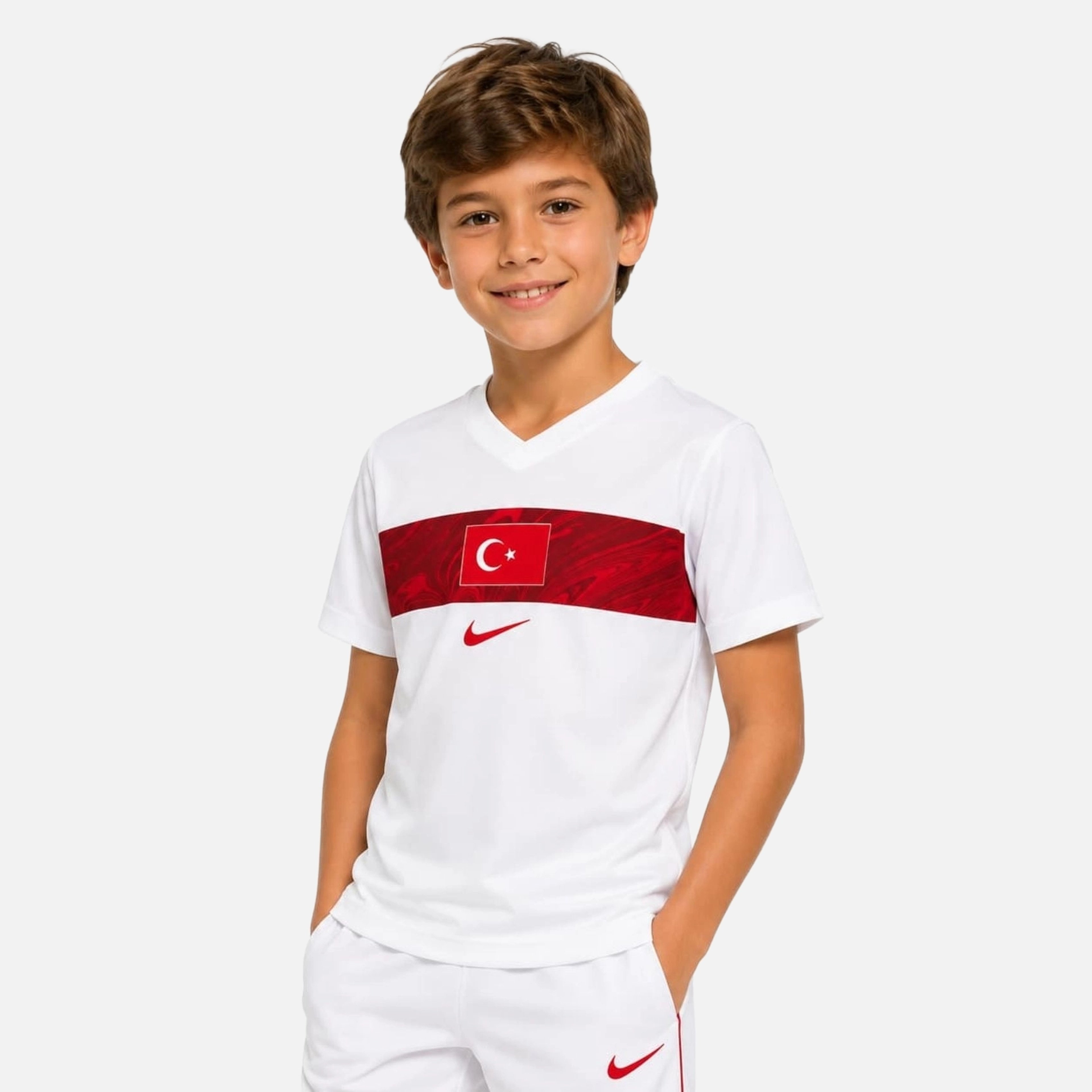 Nike Türkiye Milli Takım Dri-FIT Deplasman Çocuk Forma