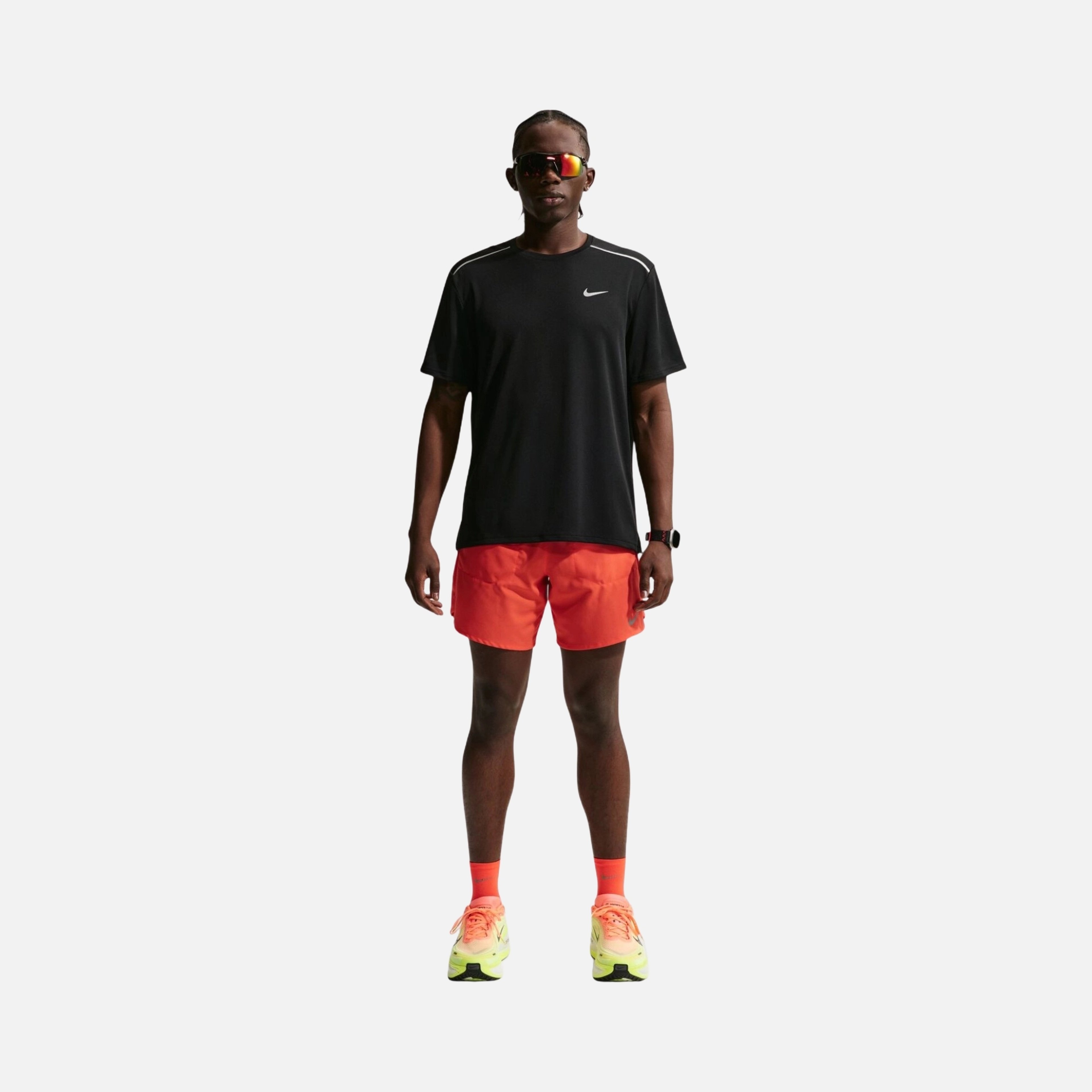Nike Miler Dri-FIT UV-Protection Short-Sleeve Erkek Tişört