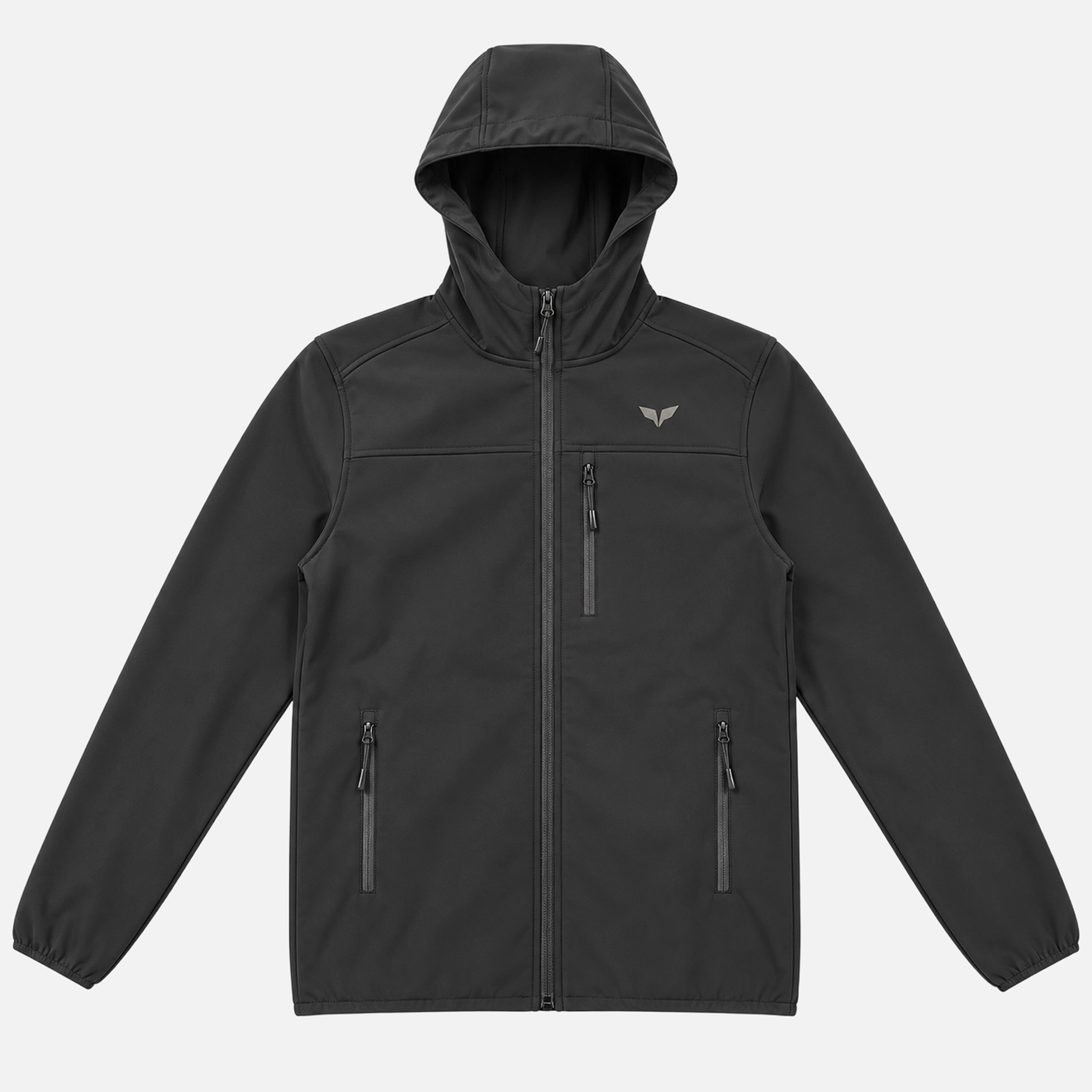 Barçın Basics Softshell Kapüşonlu Erkek Ceket