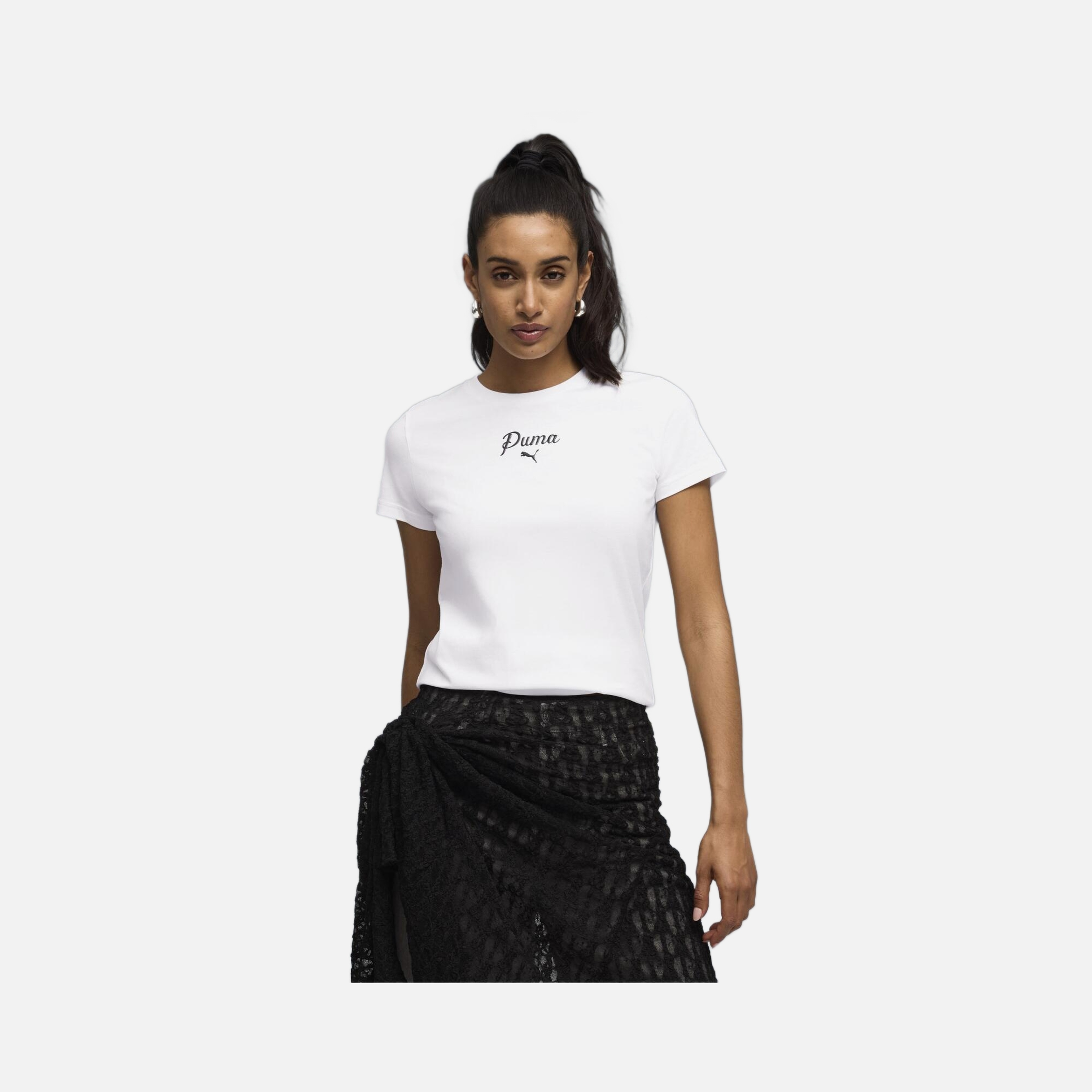 Puma Essentials Script Kadın Tişört