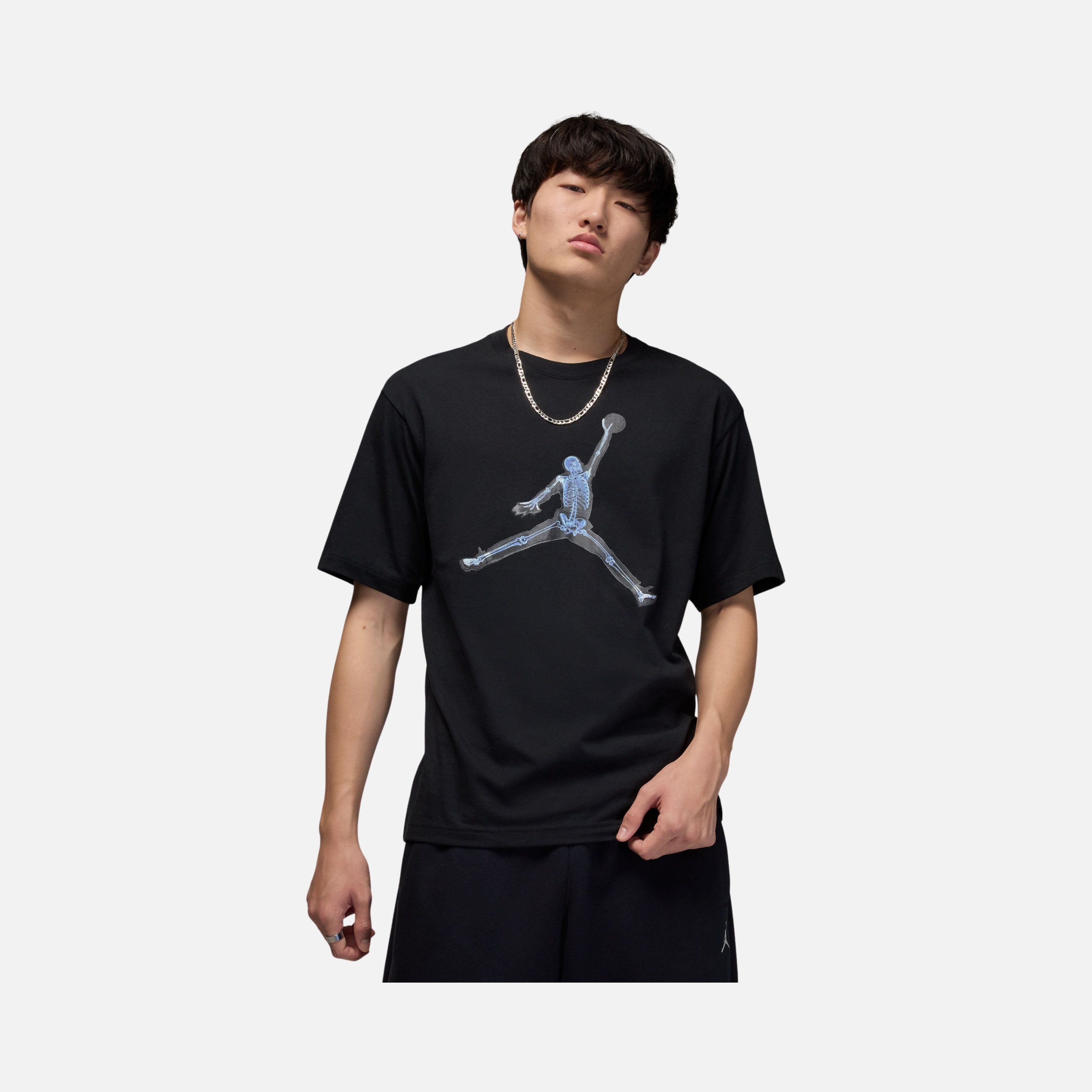 Nike M Jordan Nc Xray Jm Ss Crew Erkek Tişört