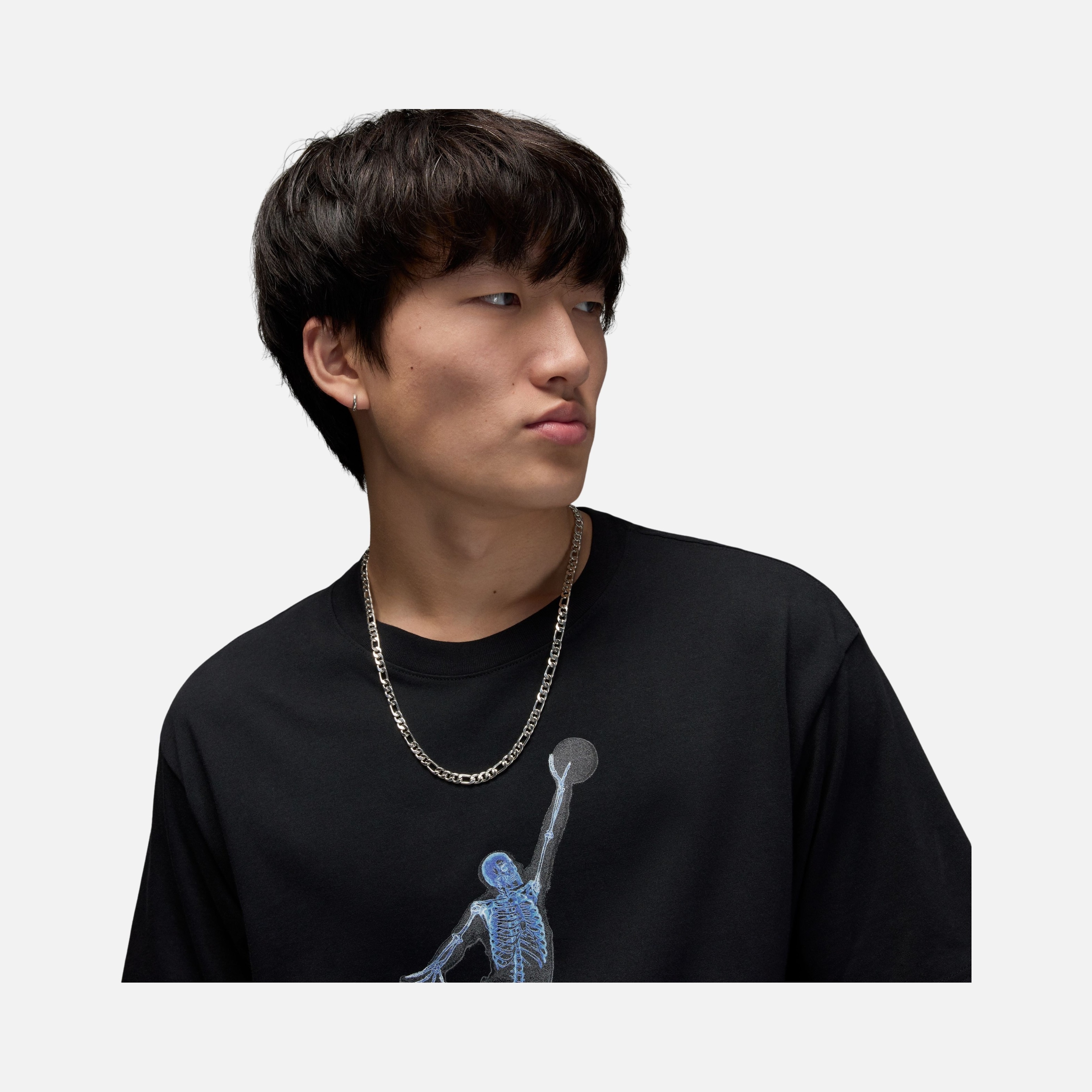 Nike M Jordan Nc Xray Jm Ss Crew Erkek Tişört