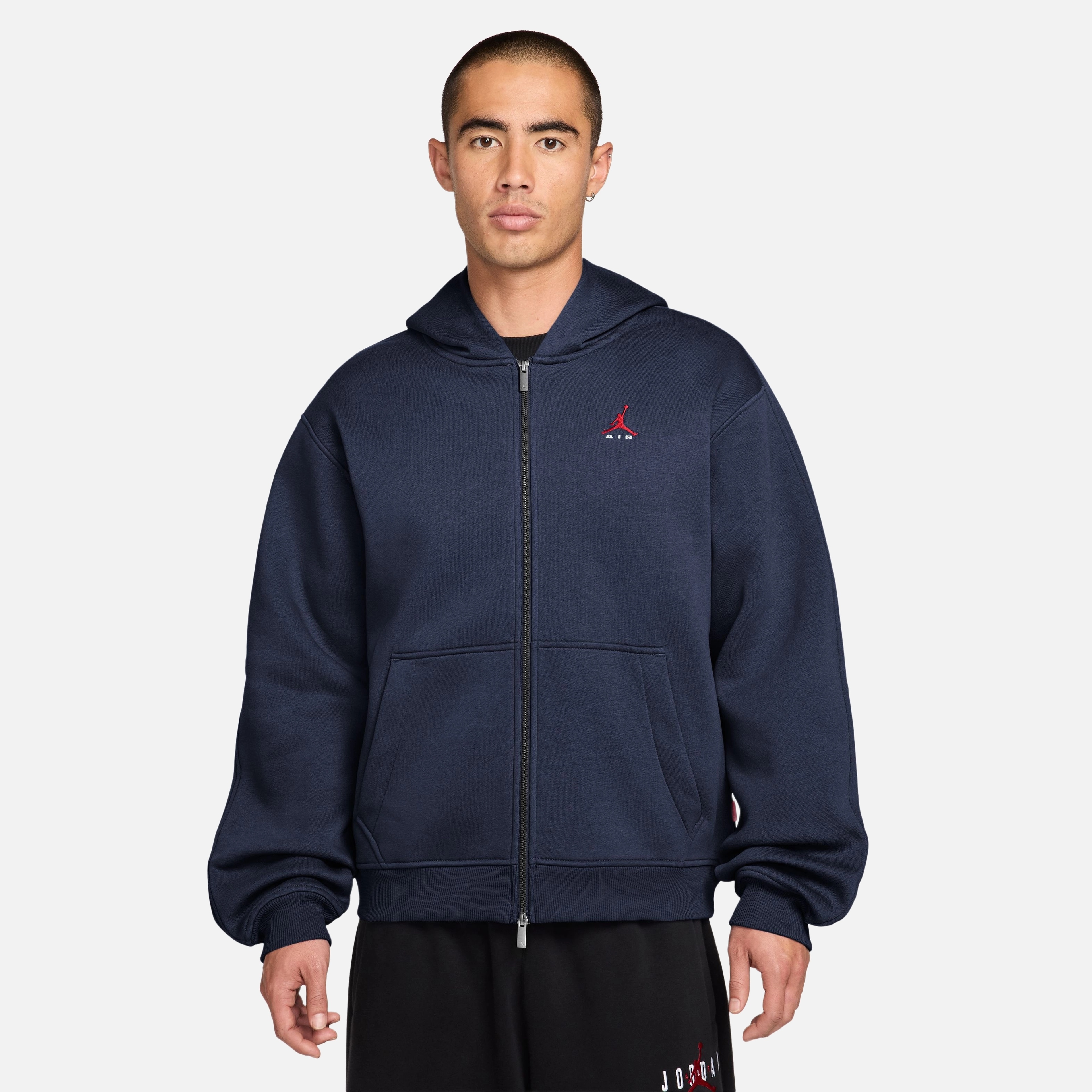 Nike Jordan Brooklyn Tam Boy Fermuarlı Erkek Kapüşonlu Ceket