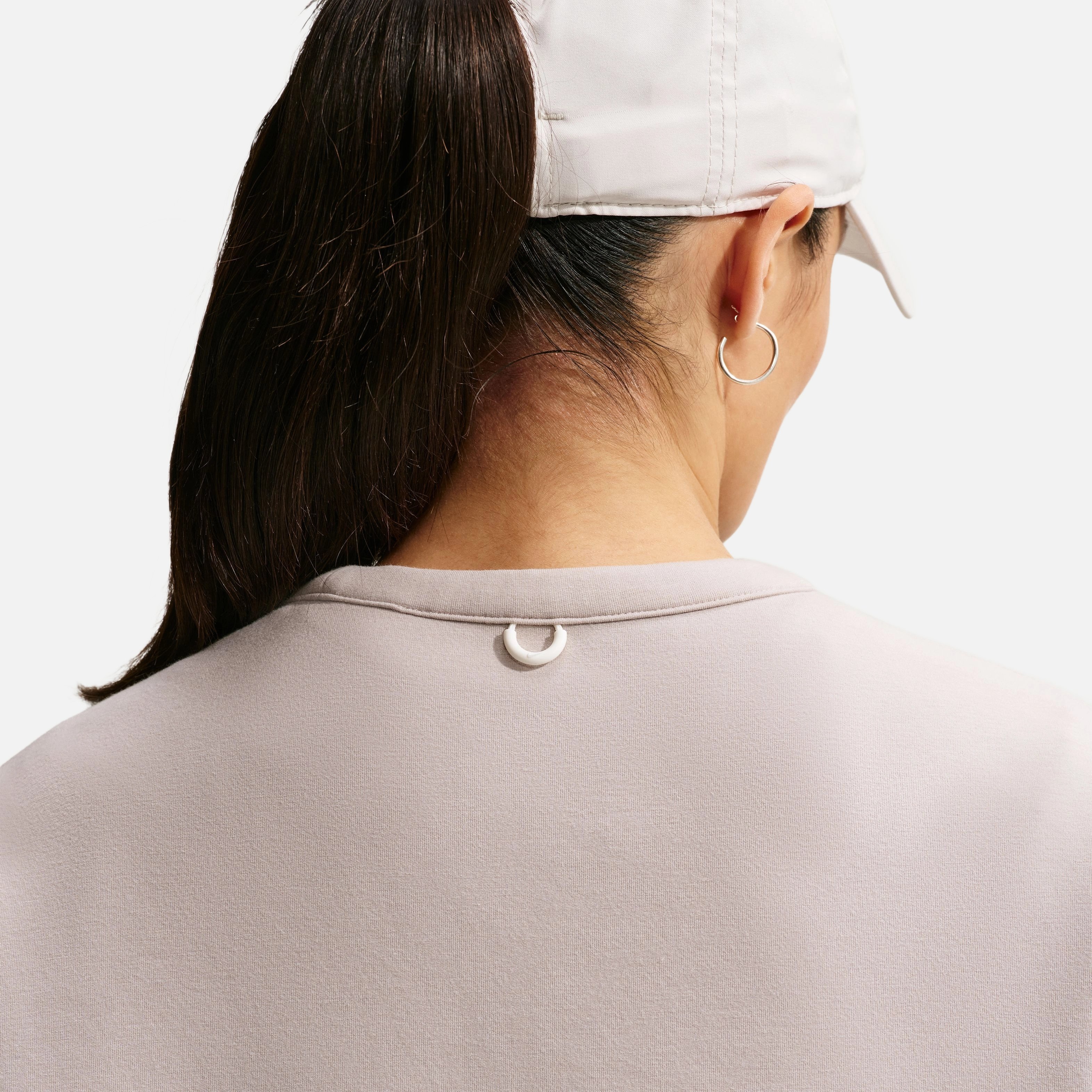 Nike 24.7 Dri-FIT Soft Knit Extra Loose Cut Crew Training Kadın Sweatshirt